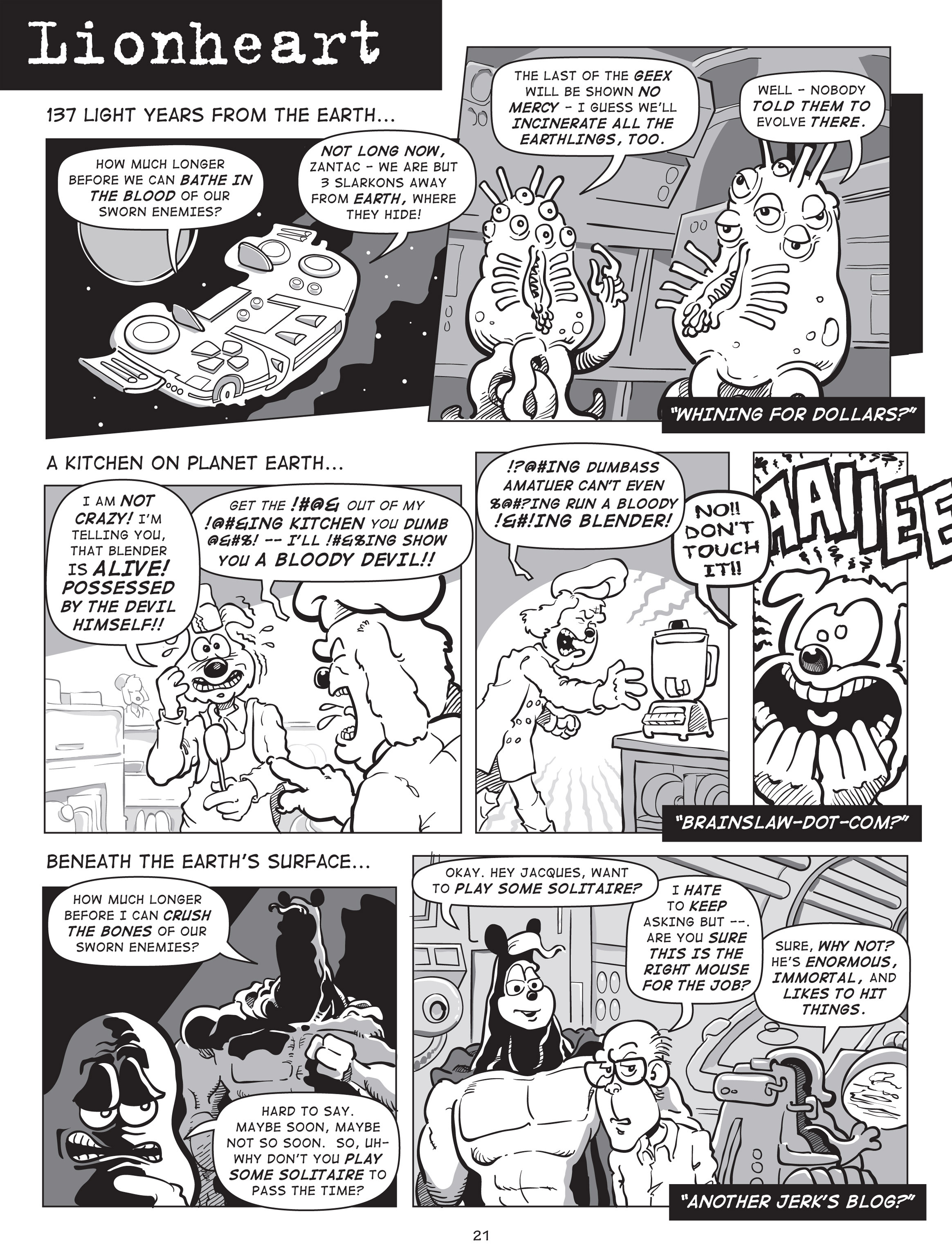 Read online Lionheart Tales comic -  Issue # Full - 23