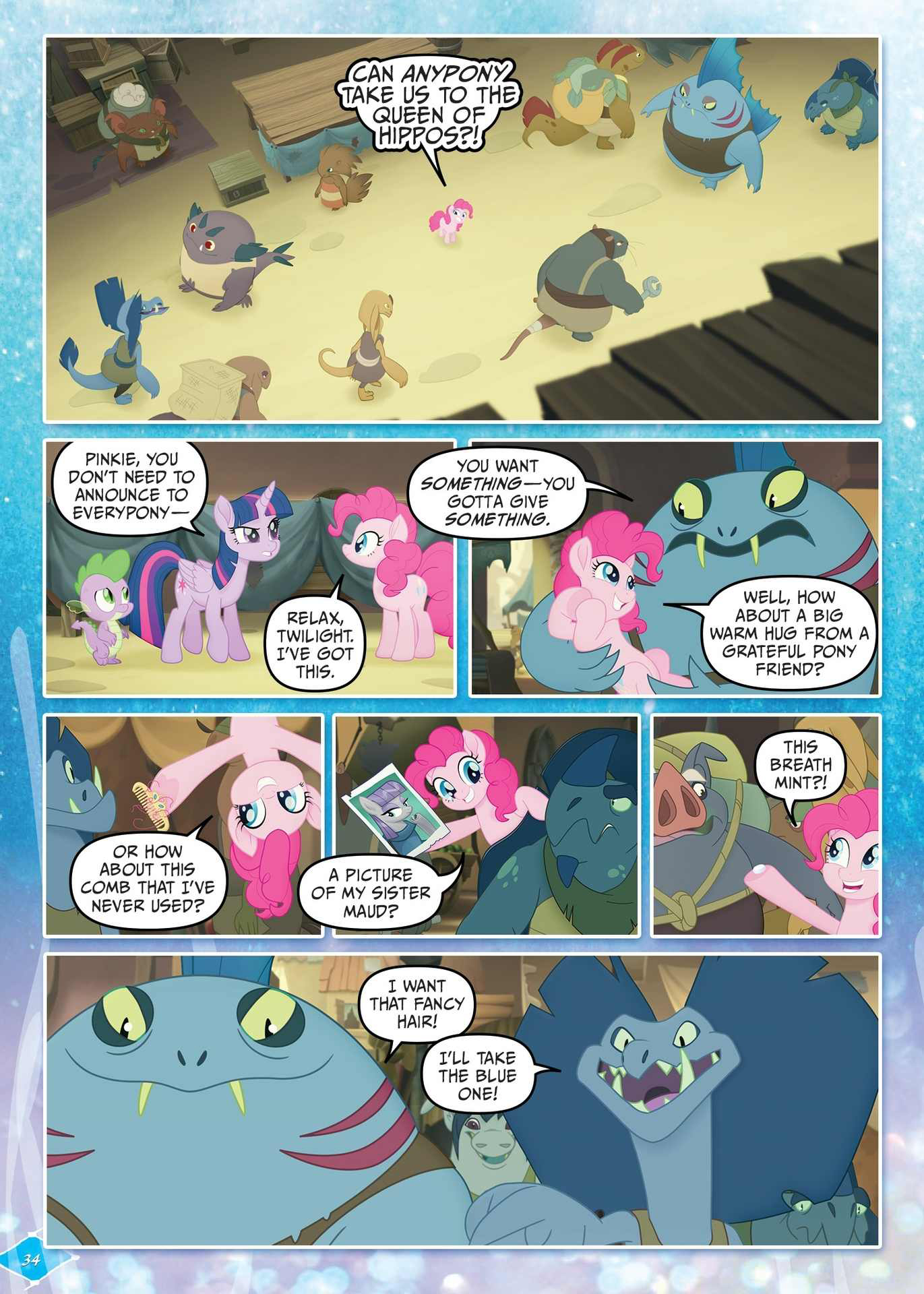 Read online My Little Pony: The Movie Adaptation comic -  Issue # TPB - 35