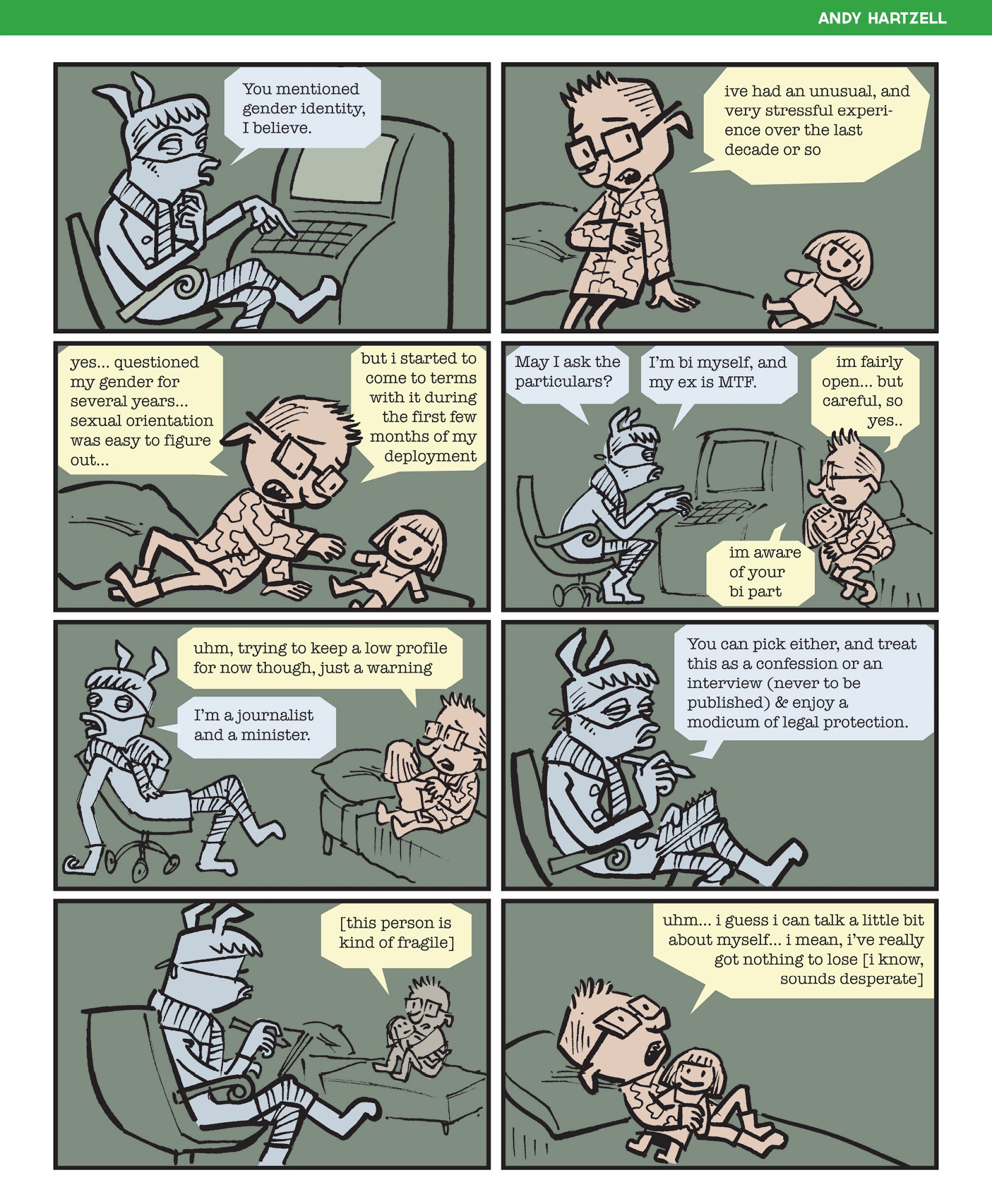 Read online QU33R comic -  Issue # TPB - 168