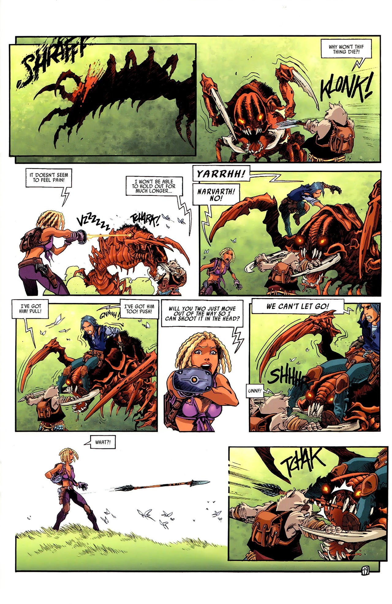 Read online Ythaq: The Forsaken World comic -  Issue #3 - 23
