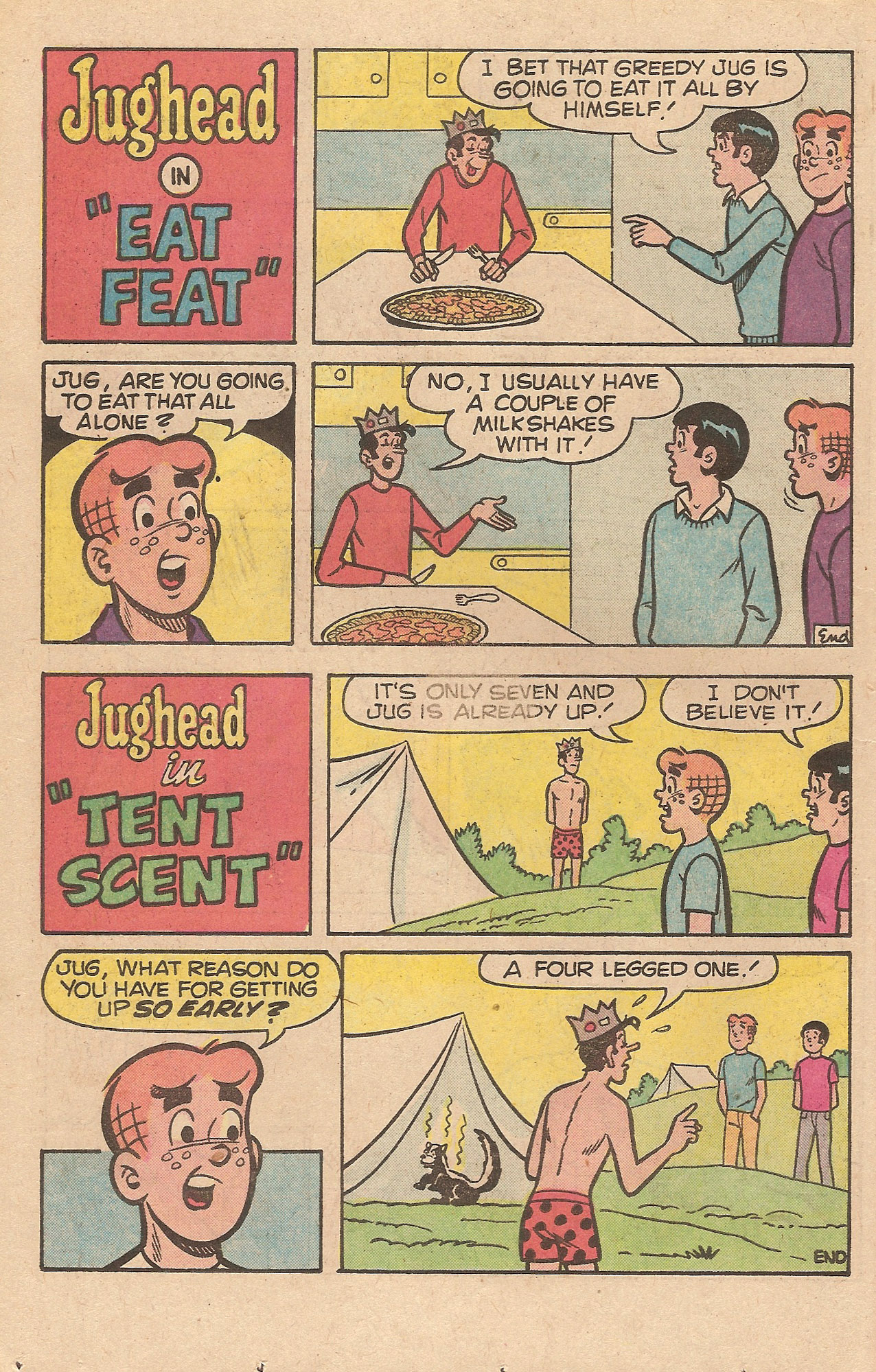 Read online Jughead's Jokes comic -  Issue #60 - 14