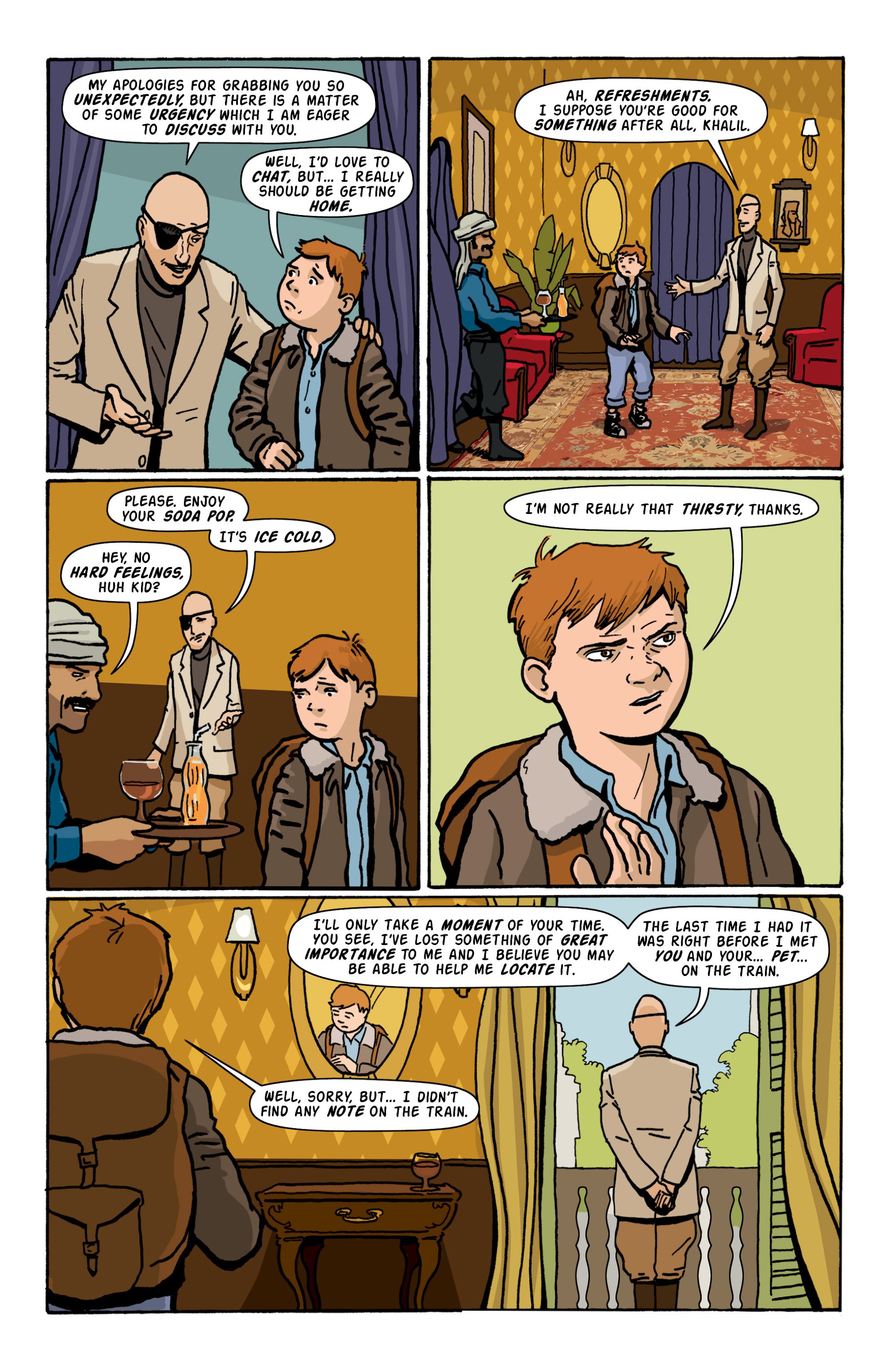 Read online Rocket Robinson and the Pharaoh's Fortune comic -  Issue # TPB (Part 1) - 62