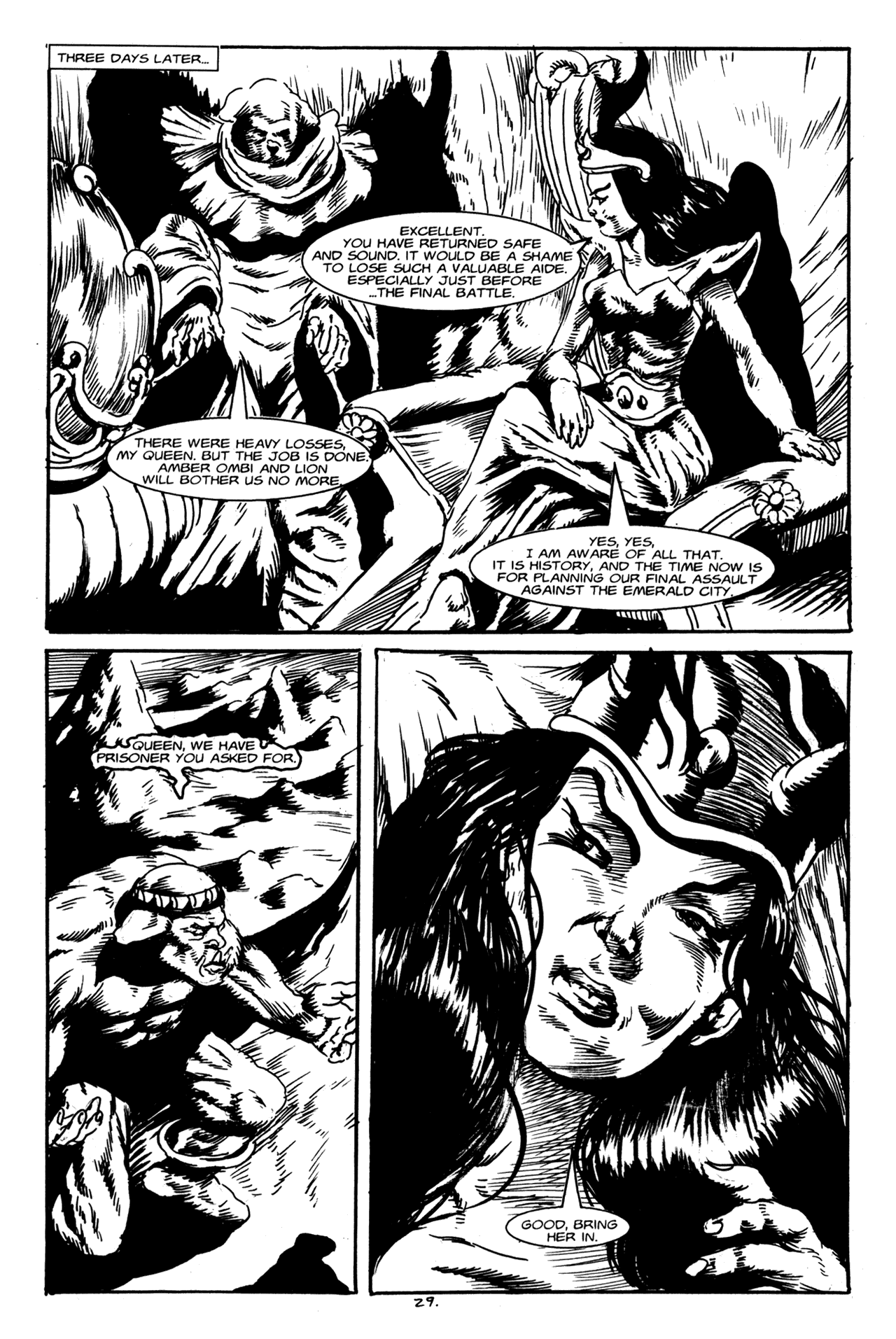 Read online Dark Oz comic -  Issue #4 - 30