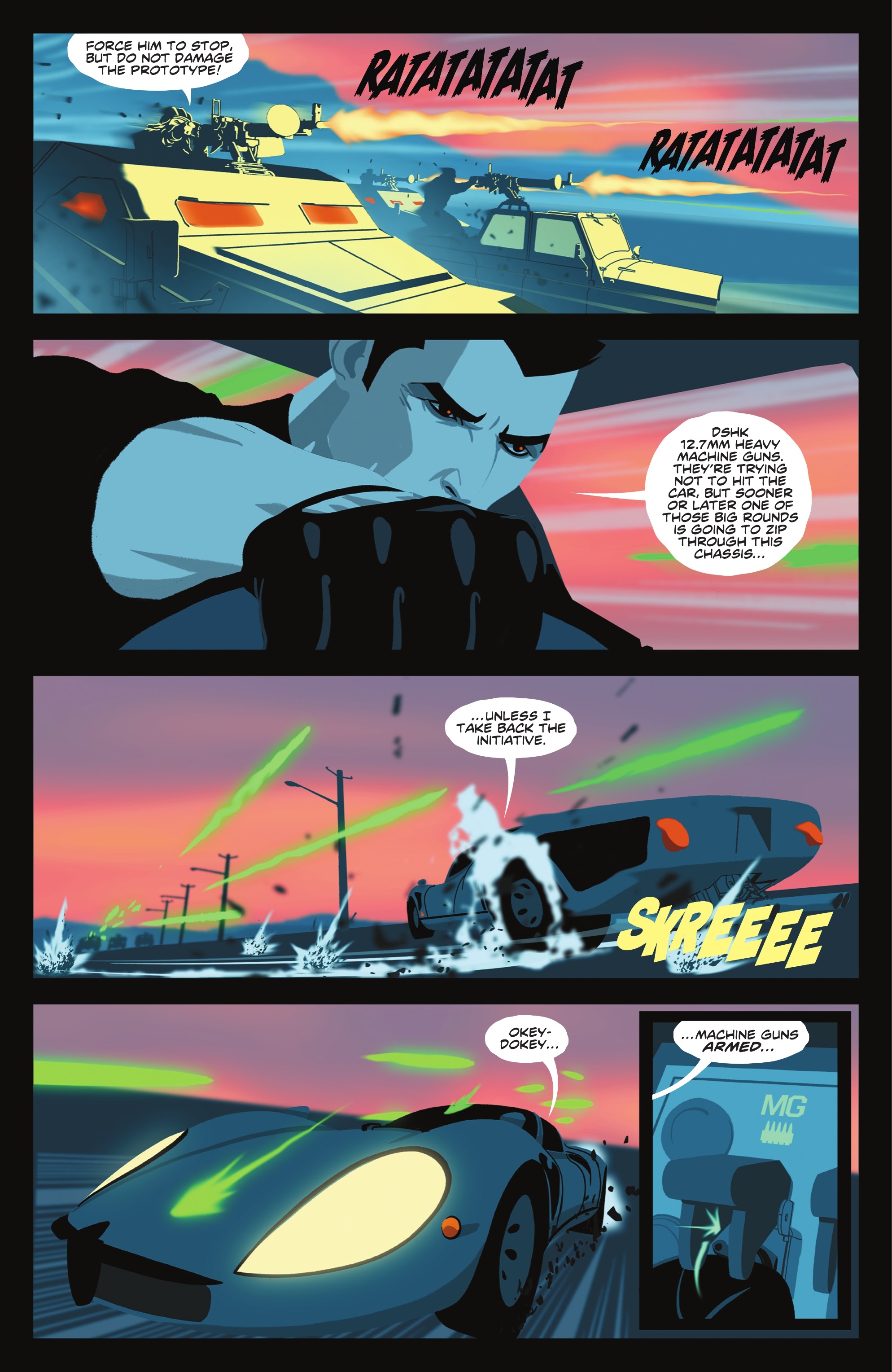 Read online Spy Hunter & Paper Boy comic -  Issue #2 - 7