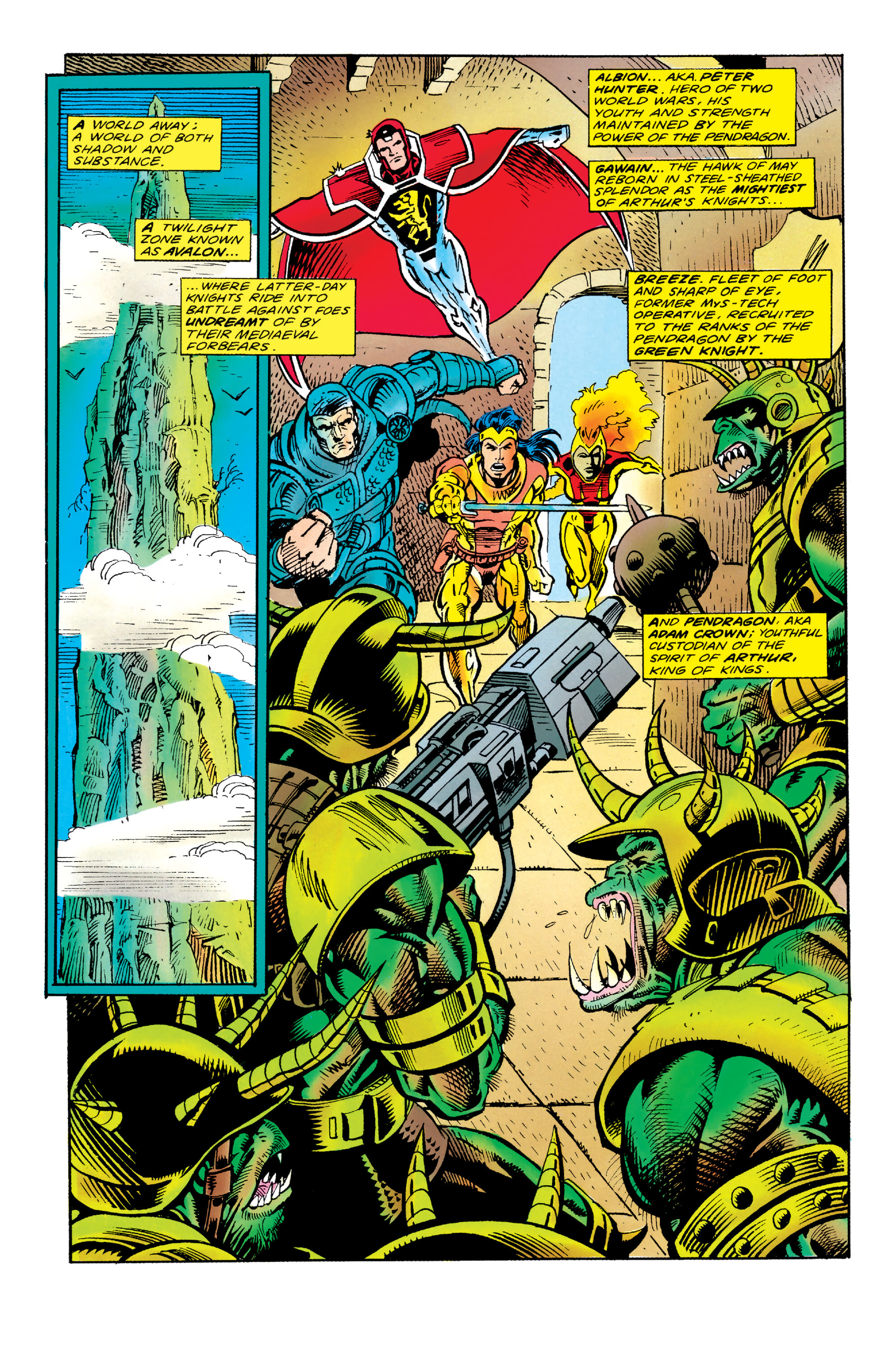 Read online Knights of Pendragon Omnibus comic -  Issue # TPB (Part 7) - 47