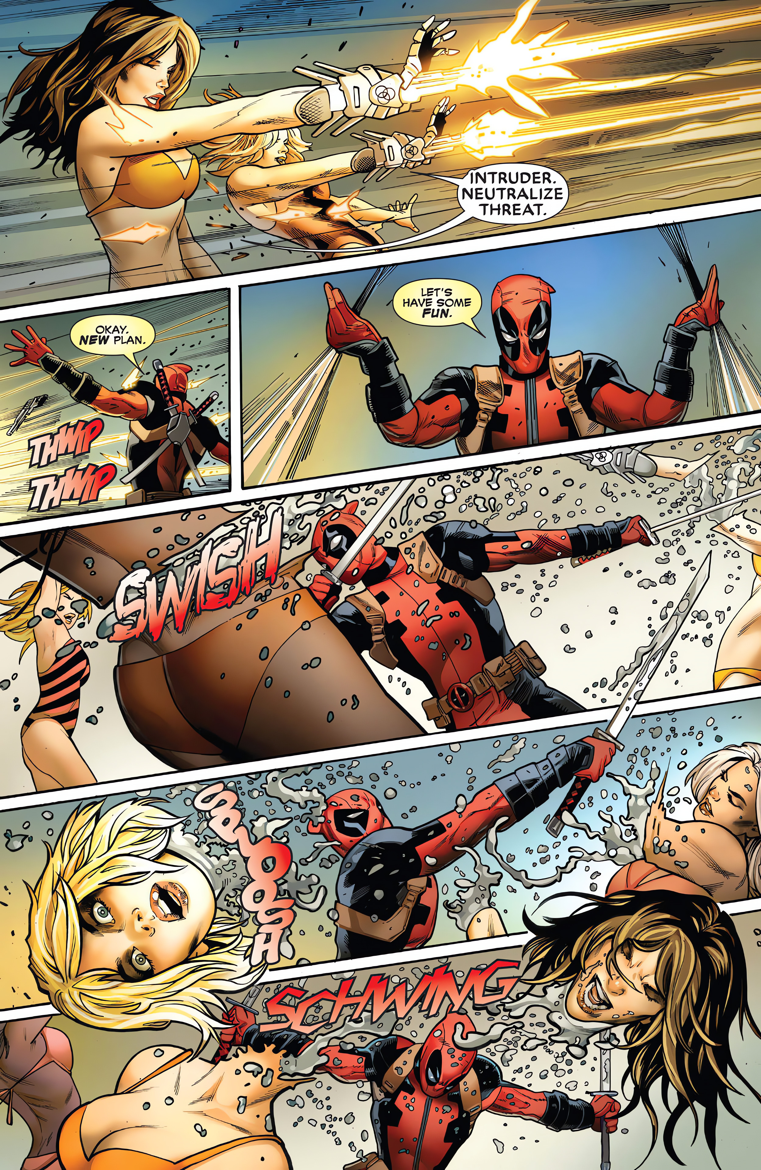 Read online Deadpool: Seven Slaughters comic -  Issue # TPB - 18