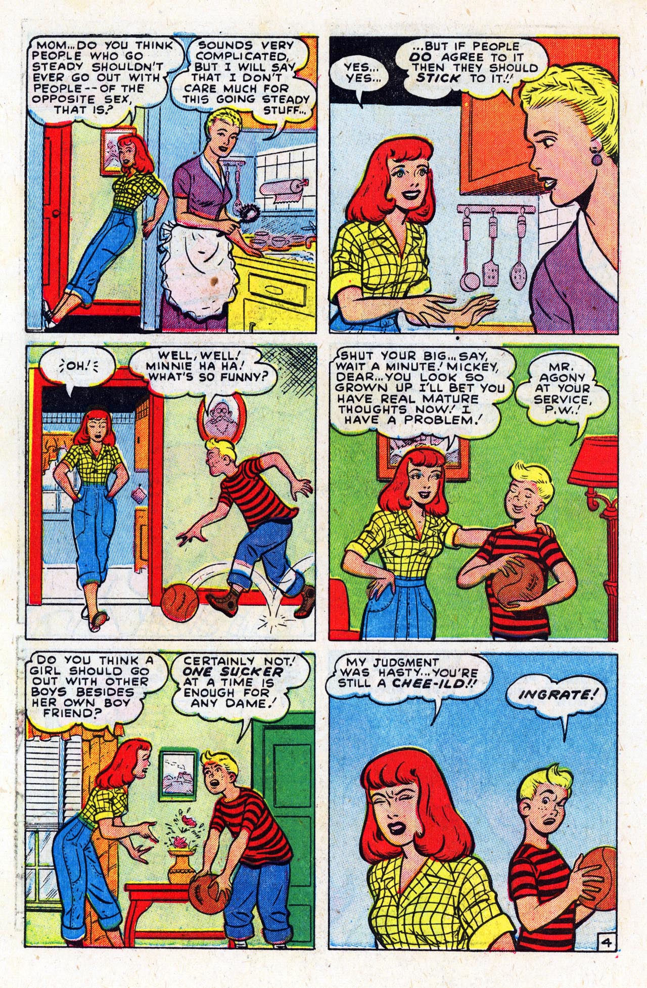 Read online Patsy Walker comic -  Issue #34 - 45