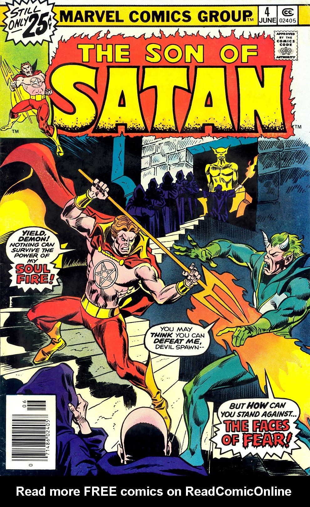 Read online Son of Satan comic -  Issue #4 - 1