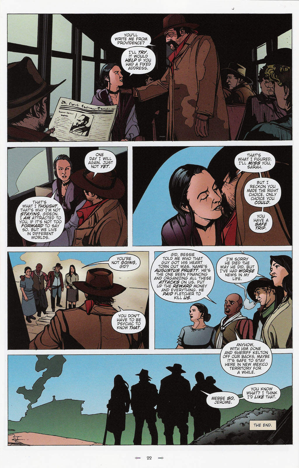 Read online Desperadoes: Banners of Gold comic -  Issue #5 - 23