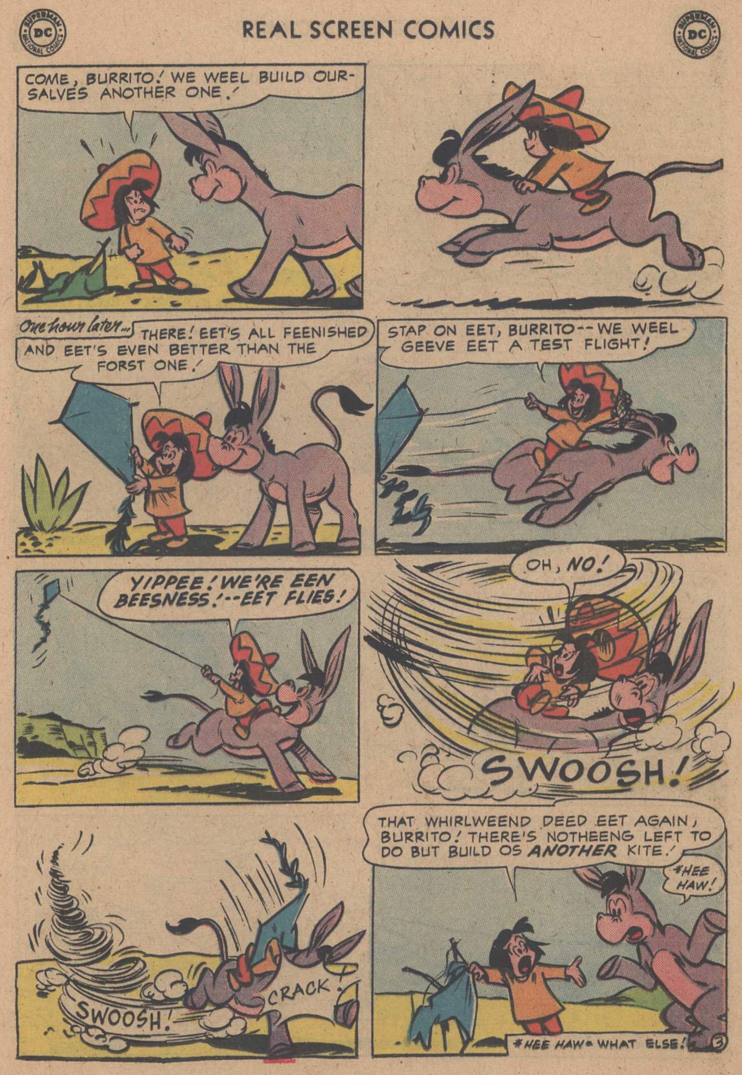 Read online Real Screen Comics comic -  Issue #114 - 21