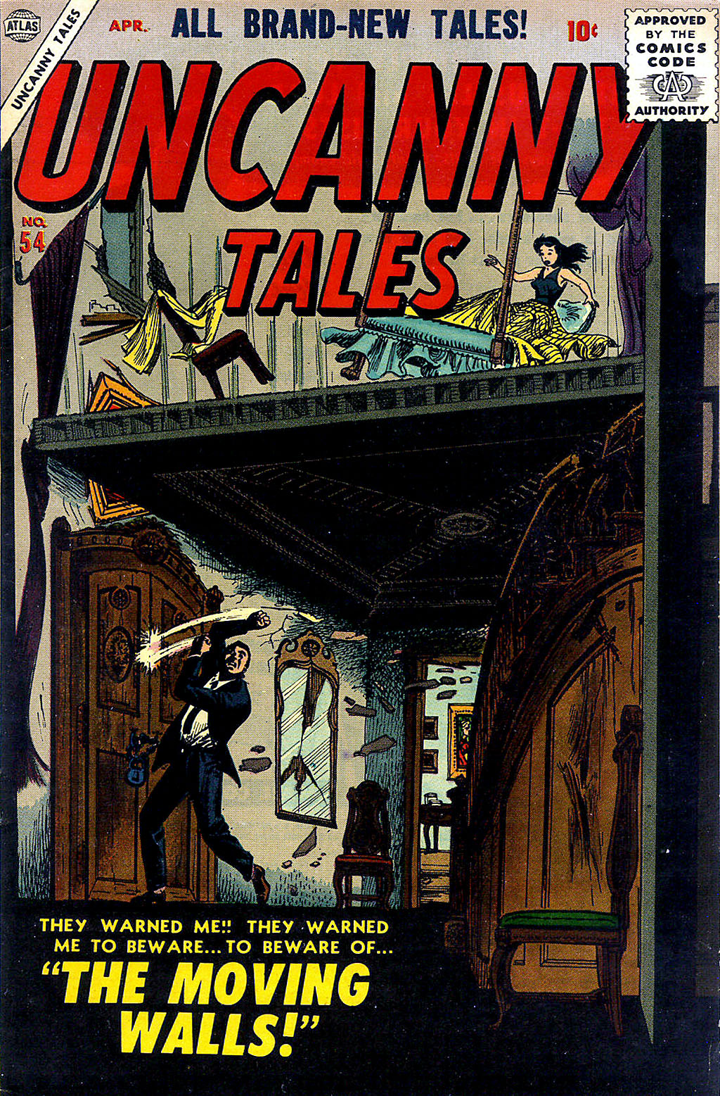 Read online Uncanny Tales comic -  Issue #54 - 1
