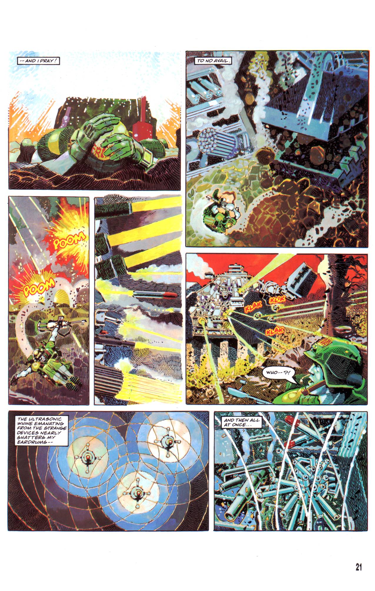 Read online Rogue Trooper:  The Final Warrior comic -  Issue #1 - 22