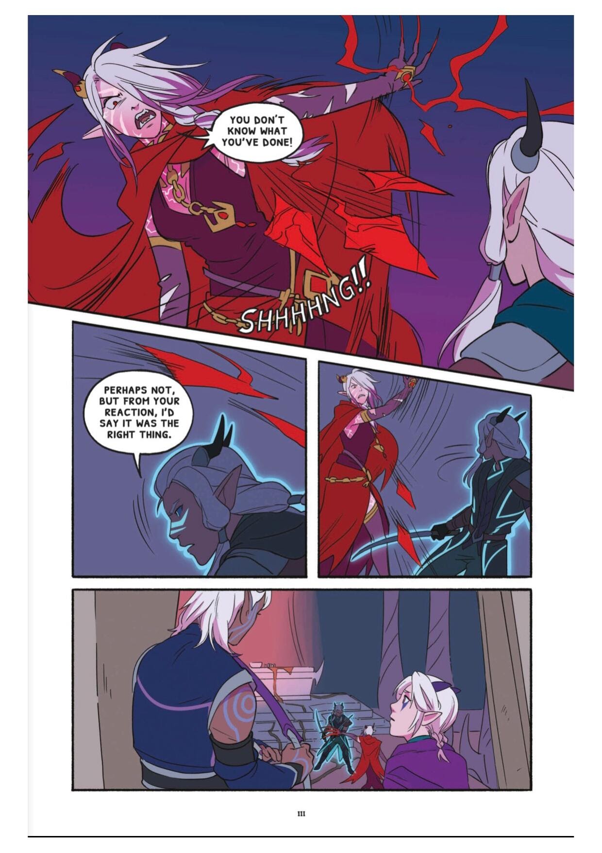 Read online The Dragon Prince: Bloodmoon Huntress comic -  Issue # TPB - 114