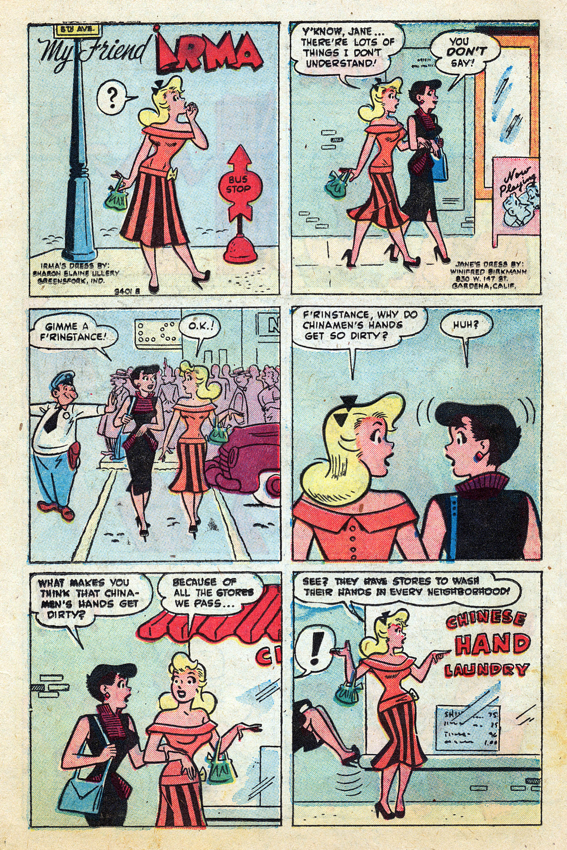 Read online My Friend Irma comic -  Issue #14 - 18