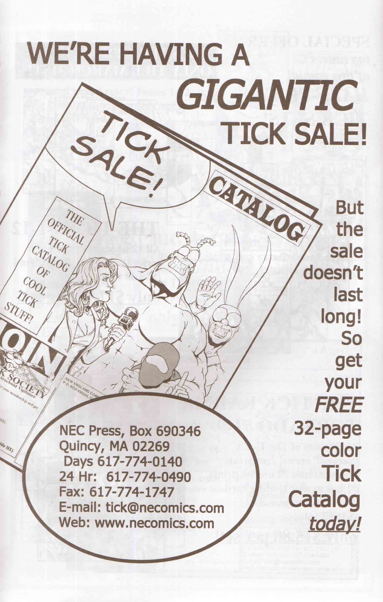 Read online The Tick and Arthur comic -  Issue #1 - 31
