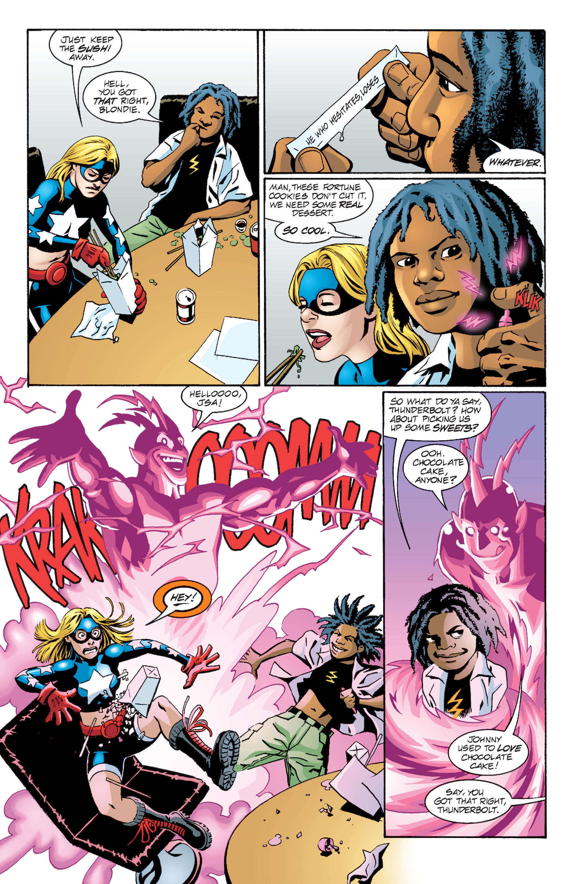 Read online JSA by Geoff Johns comic -  Issue # TPB 4 (Part 1) - 21