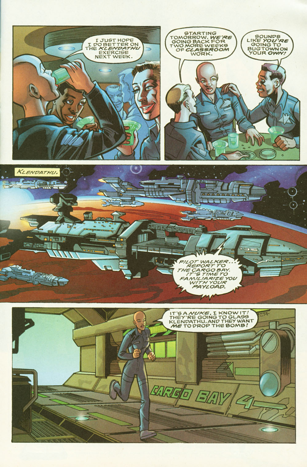 Read online Starship Troopers: Dominant Species comic -  Issue #3 - 20