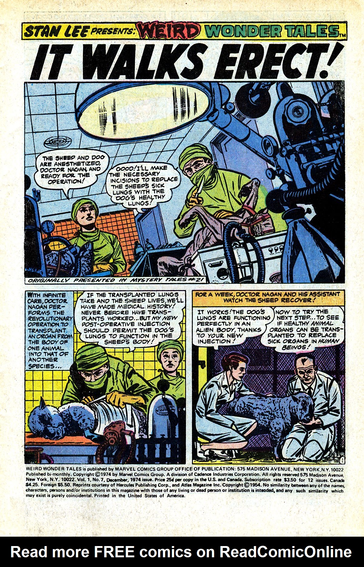 Read online Weird Wonder Tales comic -  Issue #7 - 3