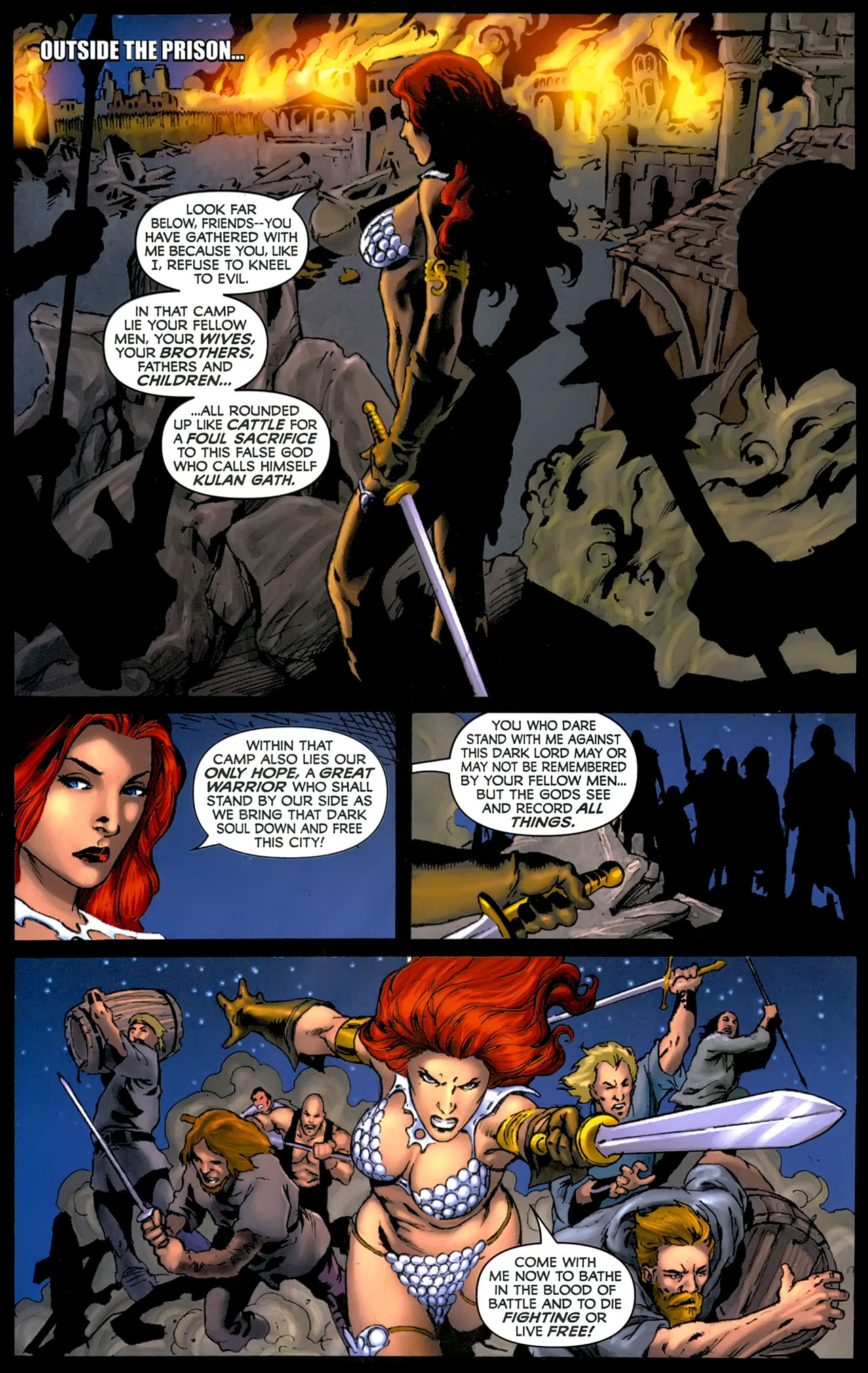 Read online Spider-Man/Red Sonja comic -  Issue #3 - 7