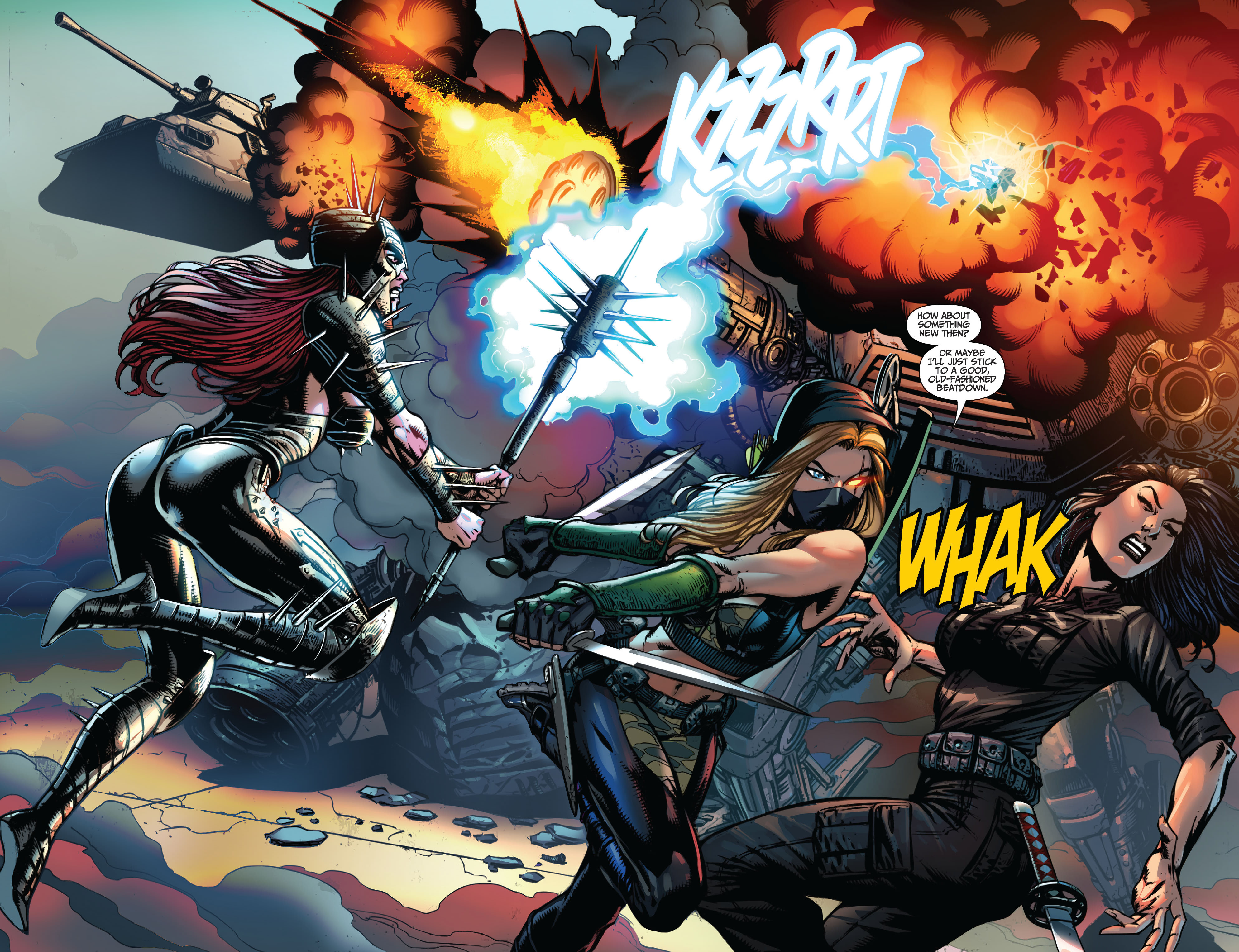 Read online Robyn Hood: Iron Maiden comic -  Issue #2 - 21