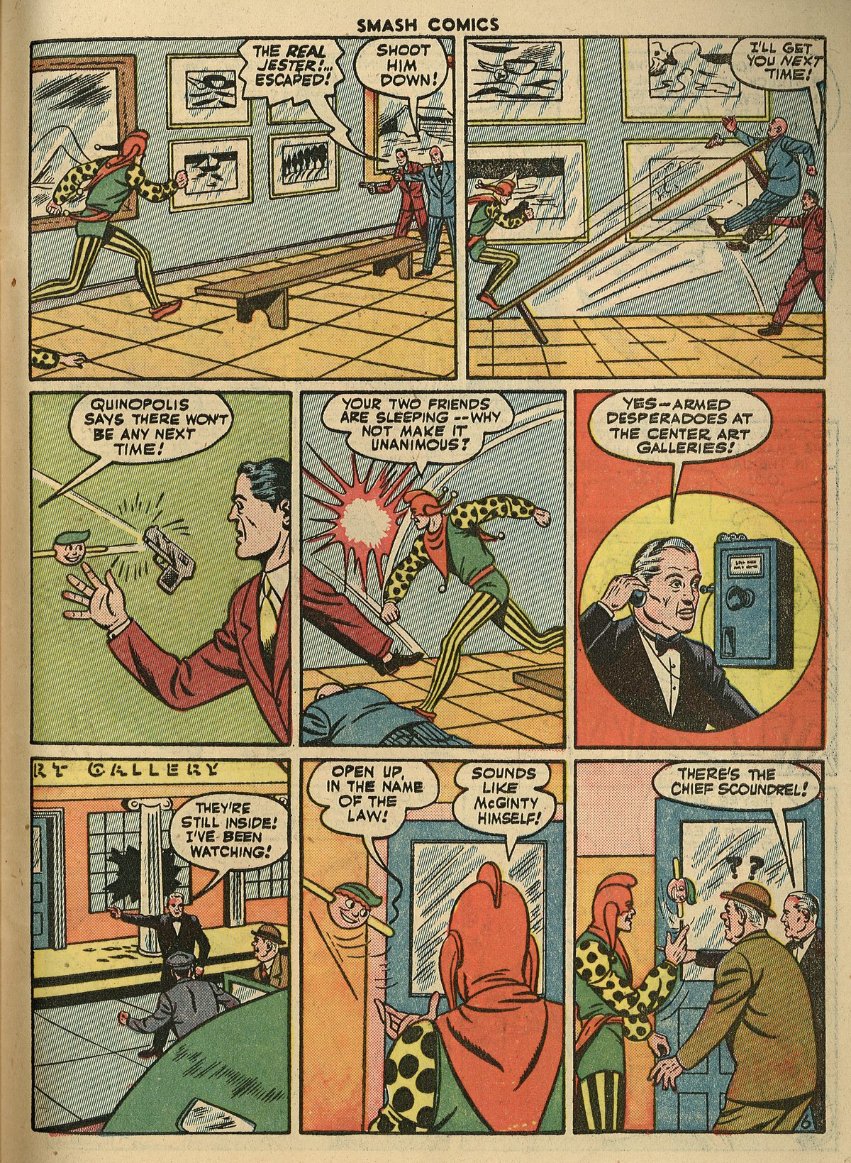 Read online Smash Comics comic -  Issue #58 - 57