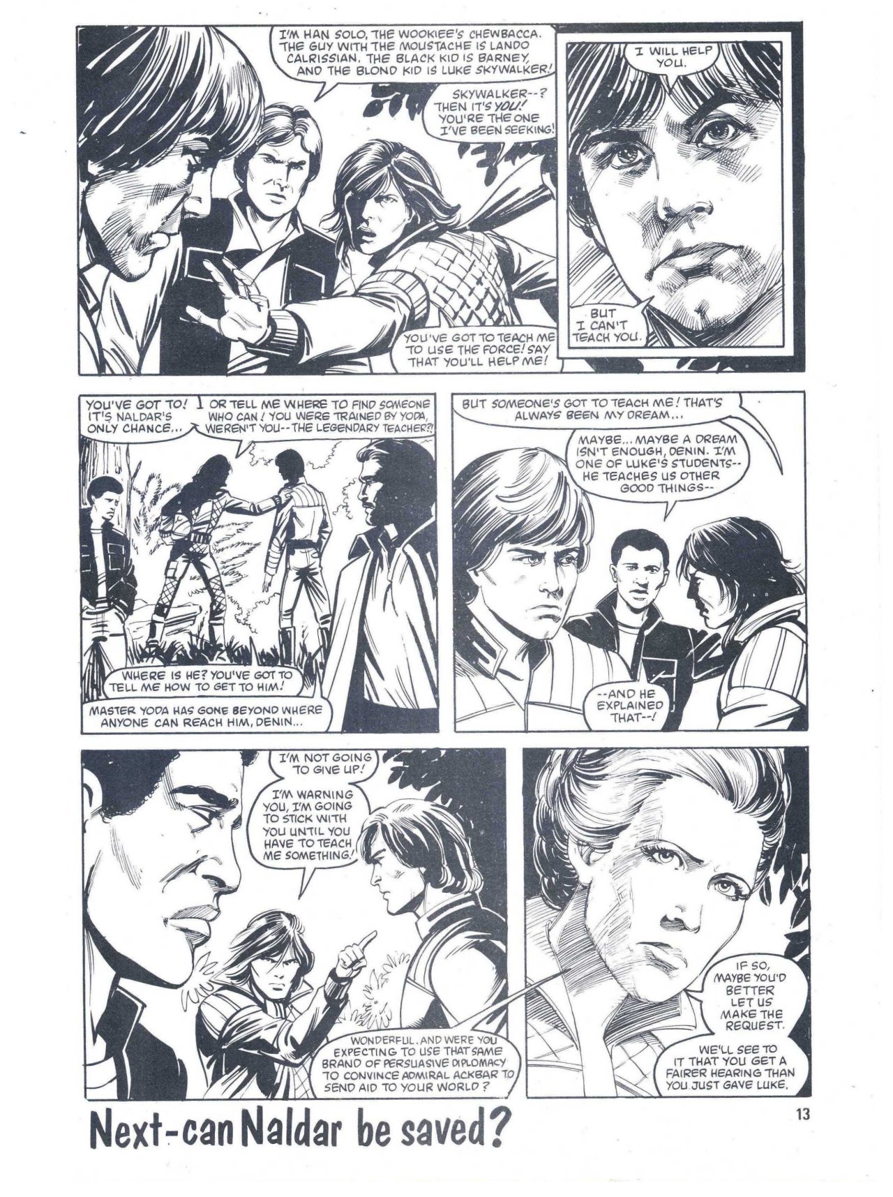 Read online Return of the Jedi comic -  Issue #85 - 13