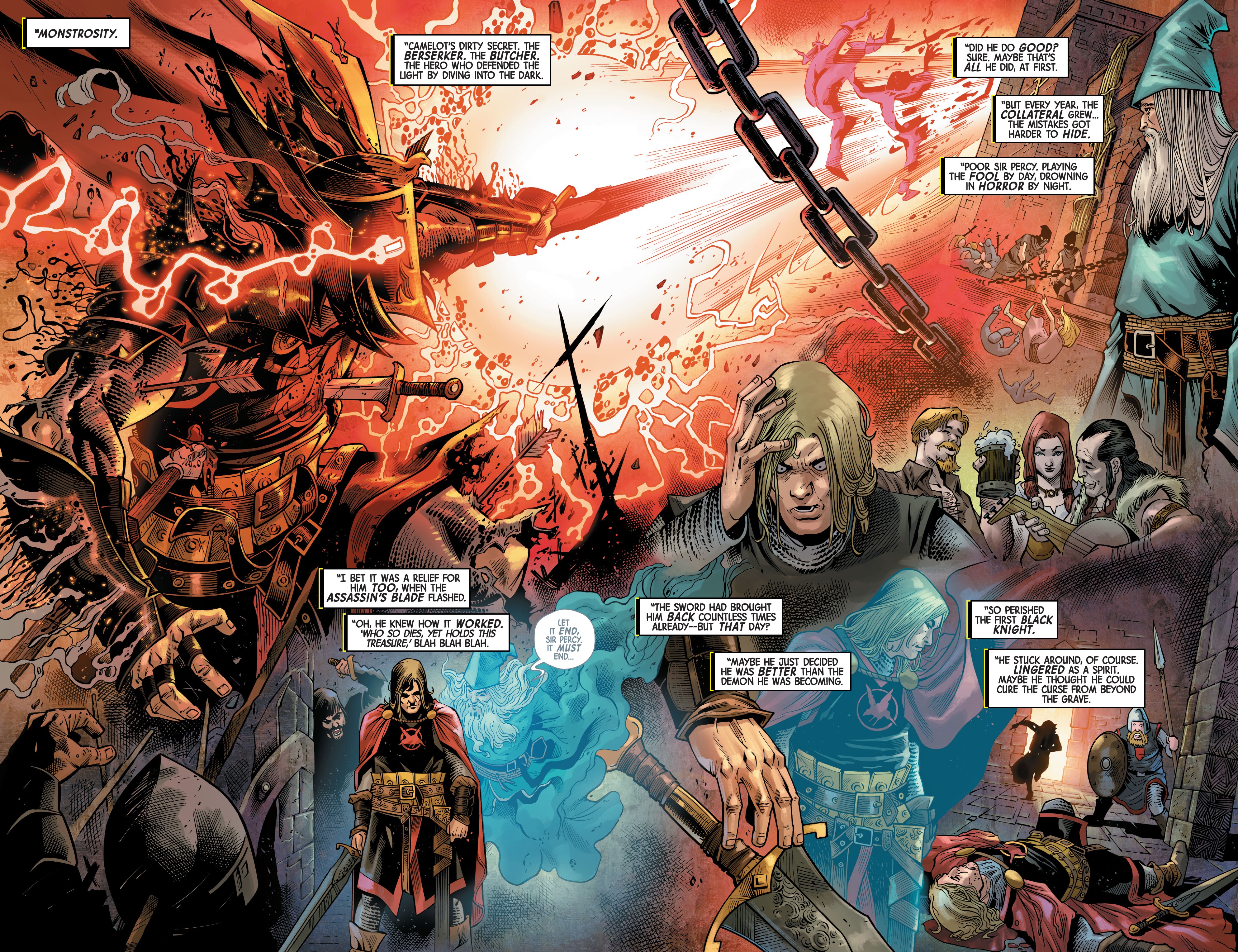 Read online Black Knight: Curse Of The Ebony Blade comic -  Issue #4 - 8