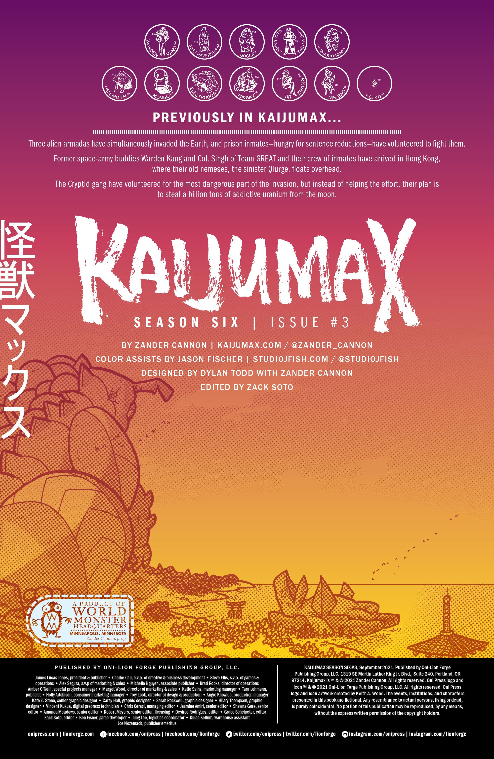Read online Kaijumax: Season Six comic -  Issue #3 - 3