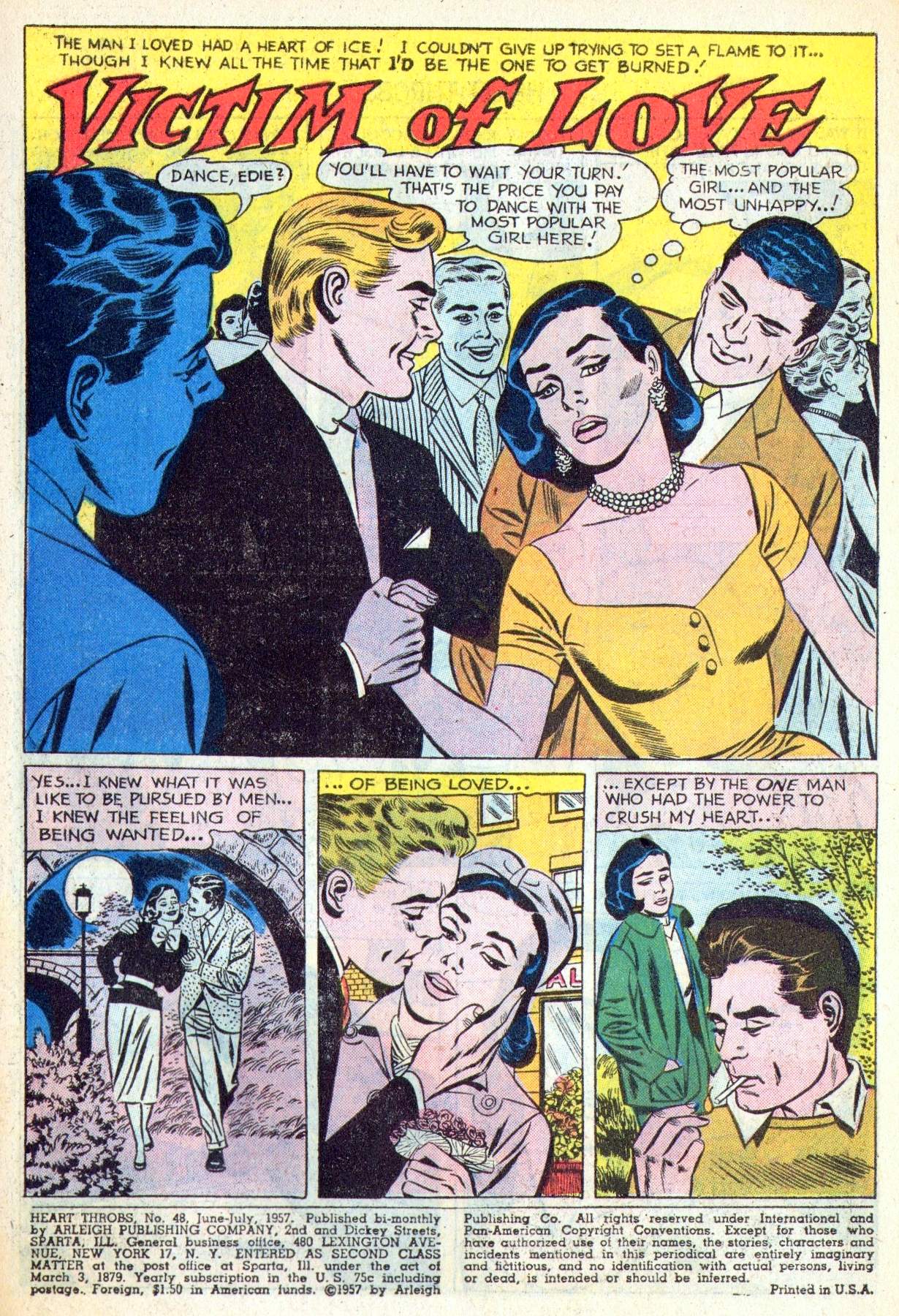 Read online Heart Throbs comic -  Issue #48 - 3