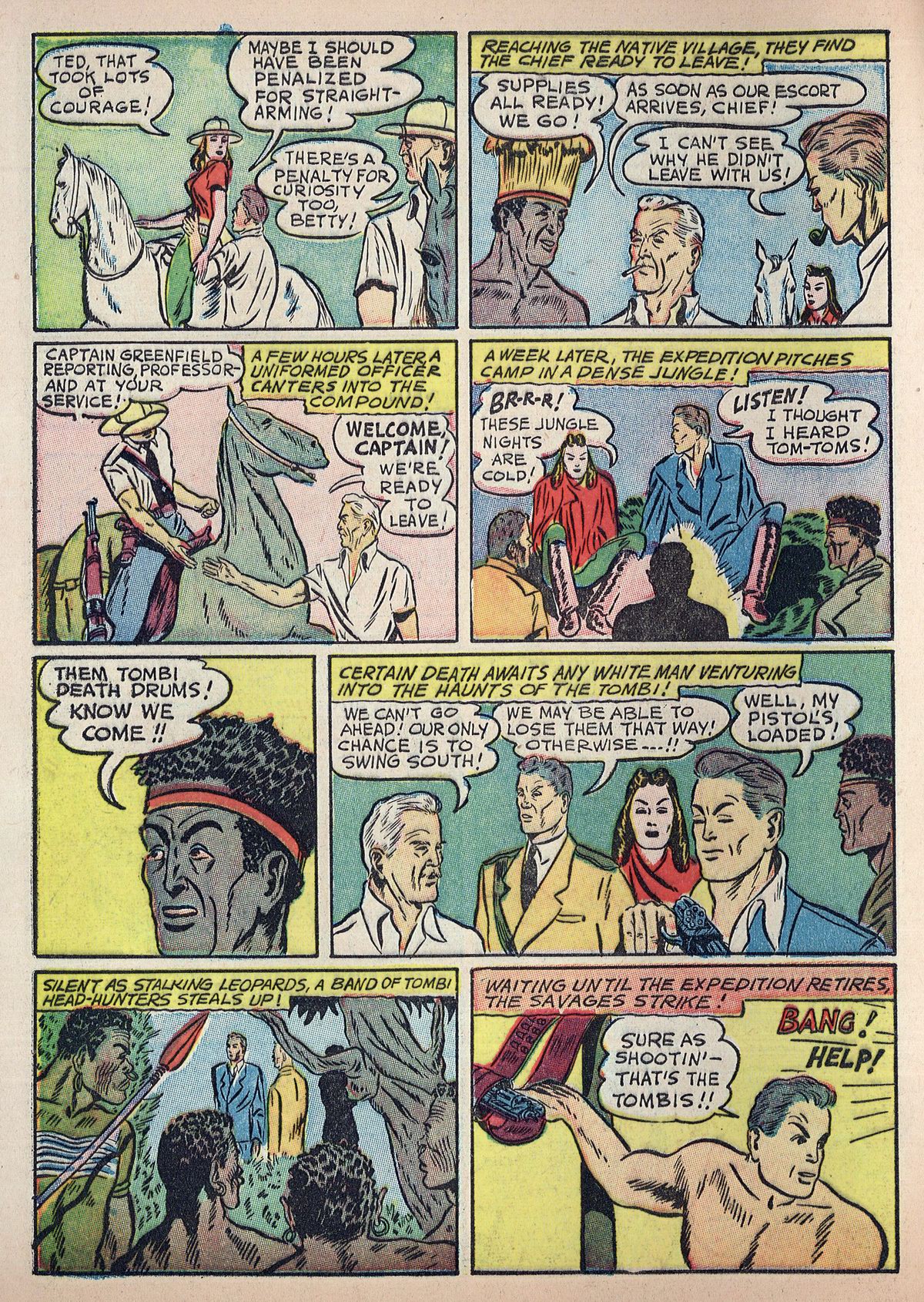 Read online Exciting Comics comic -  Issue #3 - 14