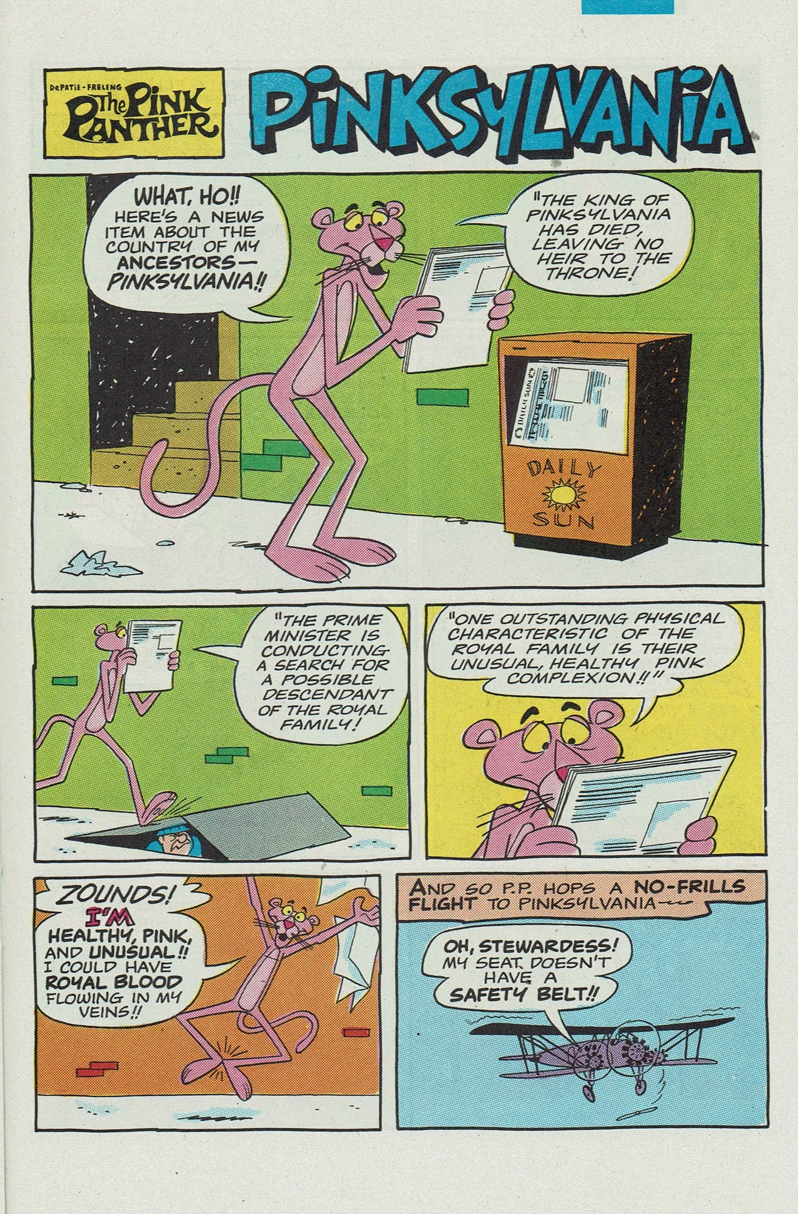 Read online Pink Panther comic -  Issue #6 - 21