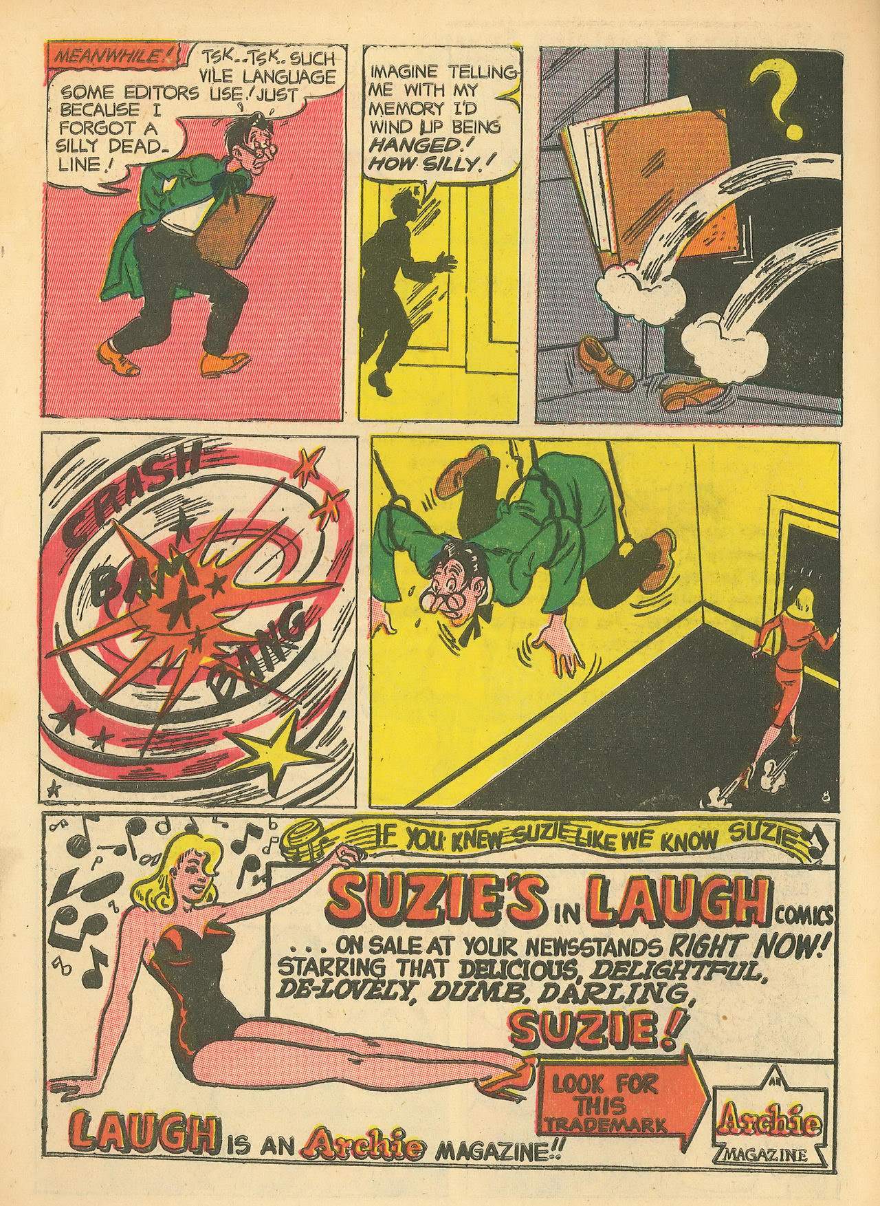 Read online Suzie Comics comic -  Issue #60 - 50