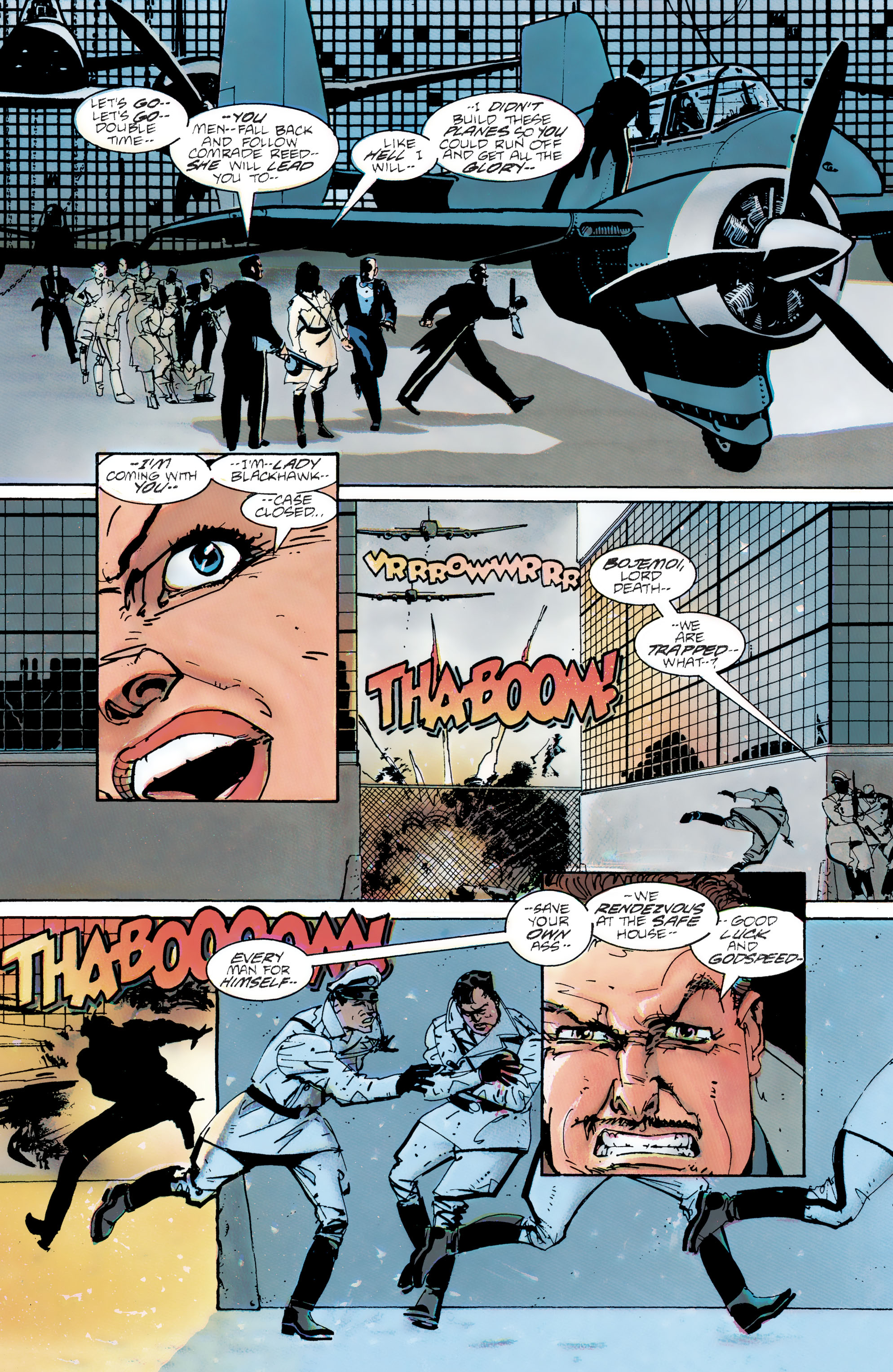 Read online Blackhawk: Blood & Iron comic -  Issue # TPB (Part 1) - 94