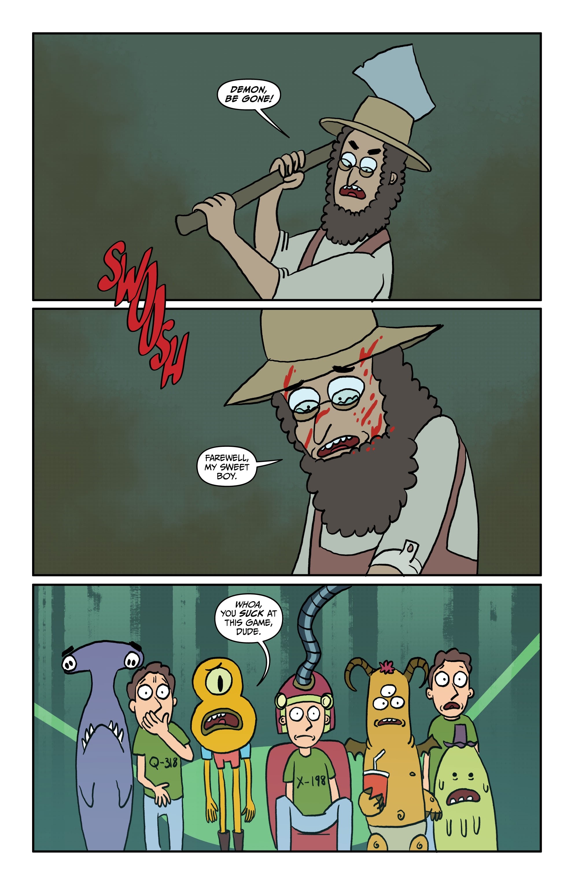 Read online Rick and Morty Presents: Jerryboree comic -  Issue # Full - 15