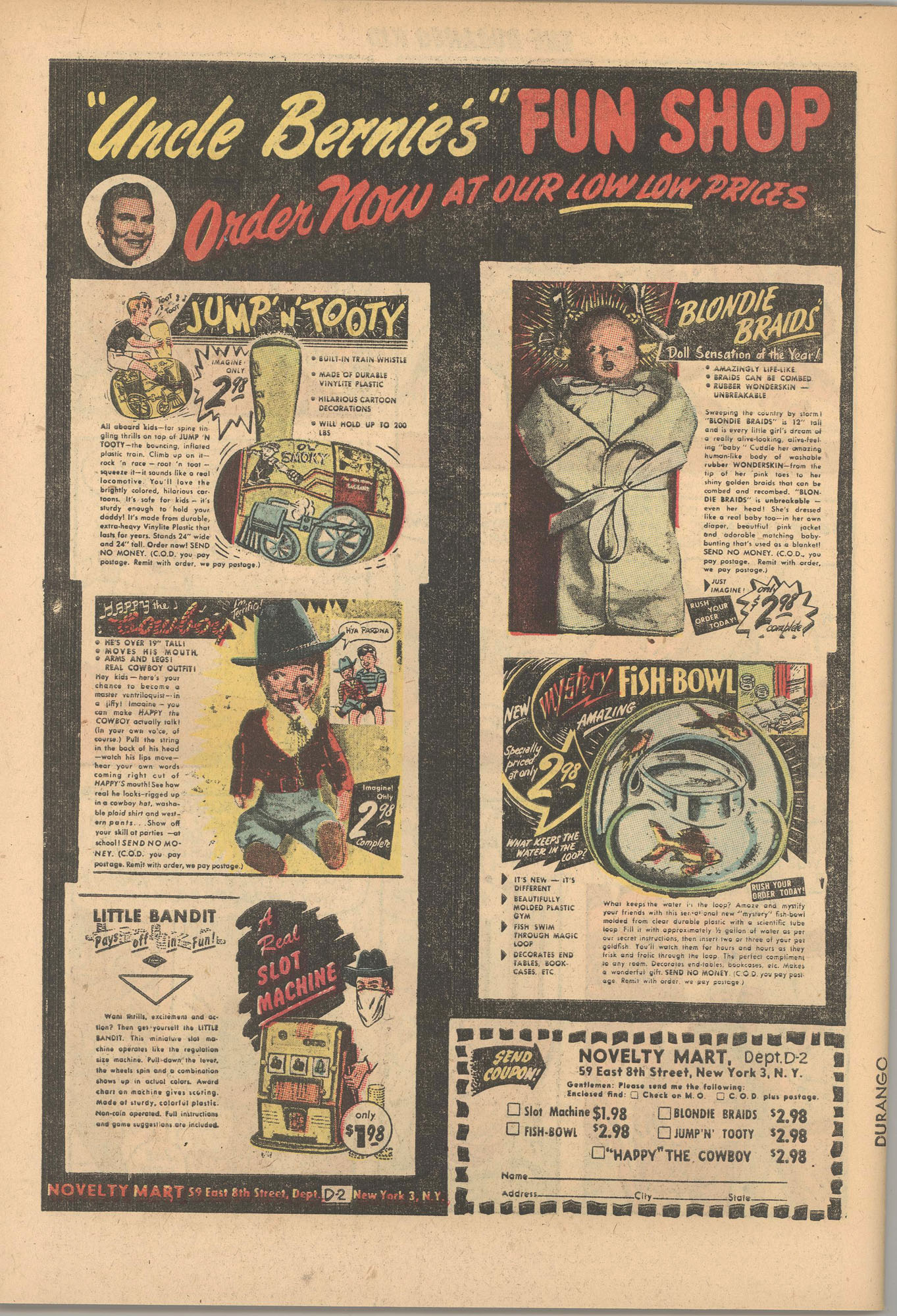 Read online Charles Starrett as The Durango Kid comic -  Issue #16 - 34