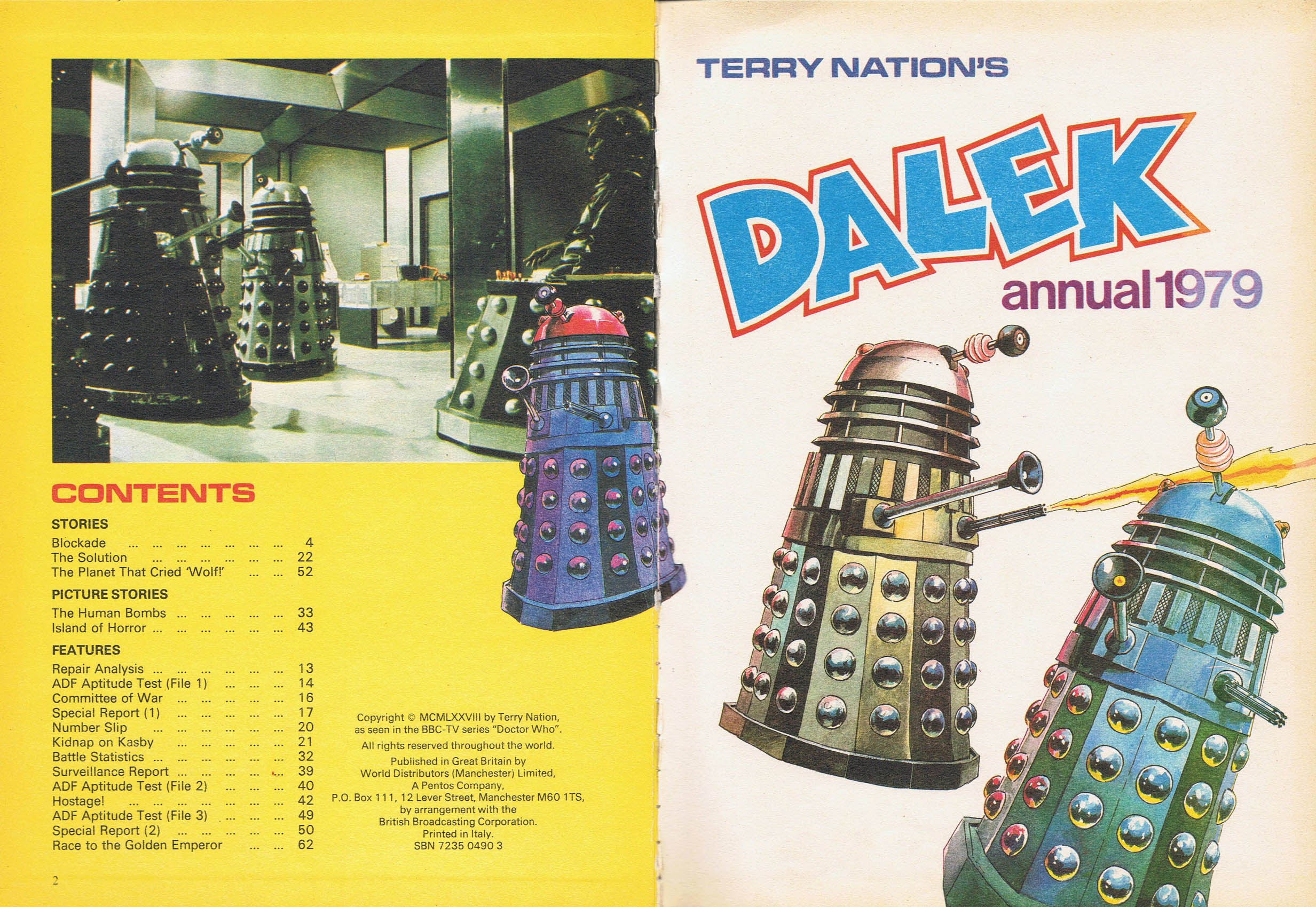 Read online Dalek Annual comic -  Issue #1979 - 2