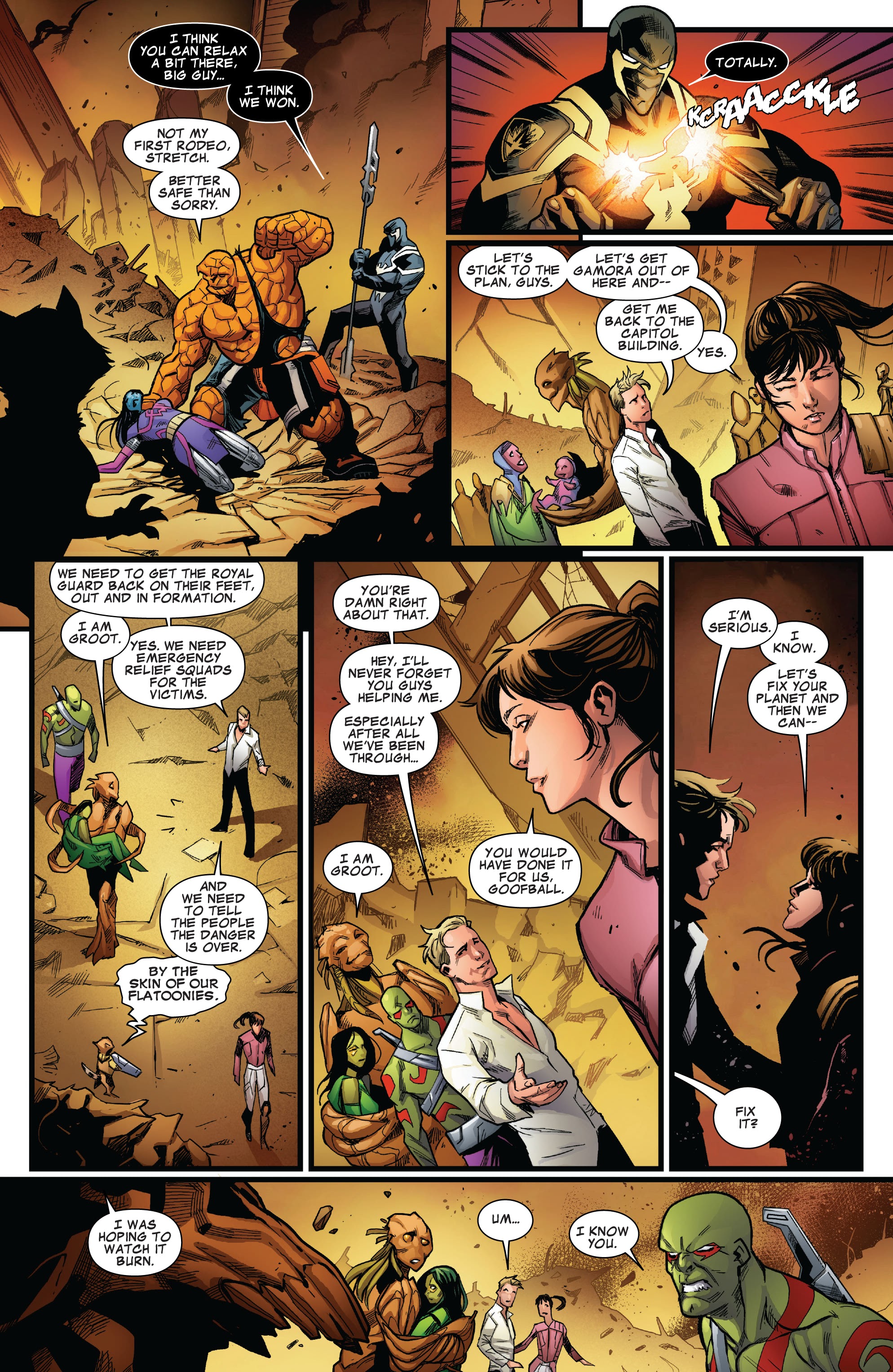 Read online Guardians Of The Galaxy by Brian Michael Bendis comic -  Issue # TPB 4 (Part 1) - 72