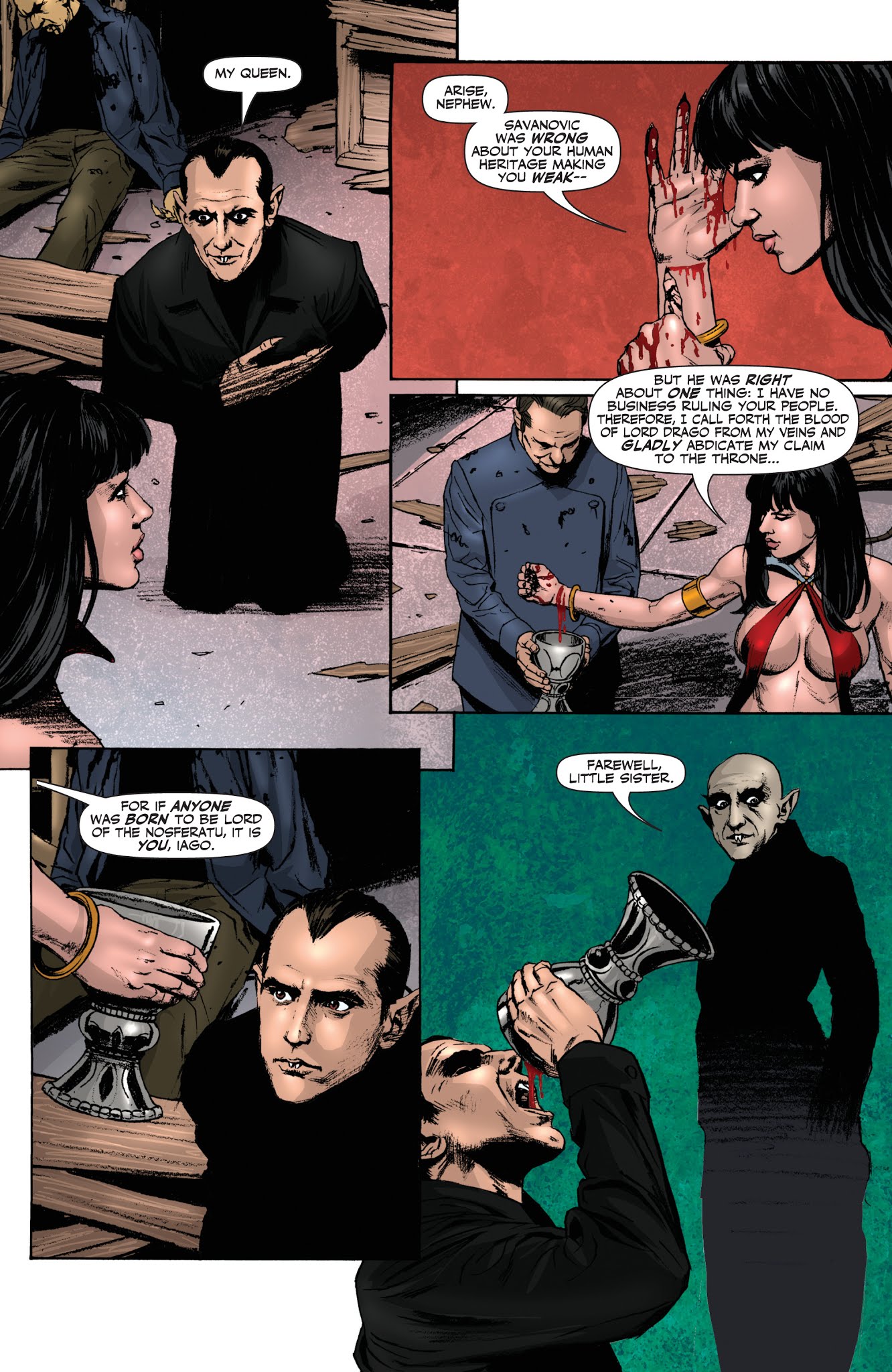 Read online Vampirella: The Dynamite Years Omnibus comic -  Issue # TPB 3 (Part 4) - 56