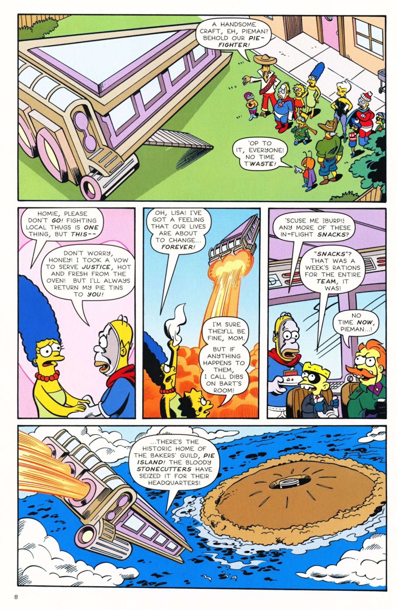 Read online Bongo Comics Presents Simpsons Super Spectacular comic -  Issue #11 - 10