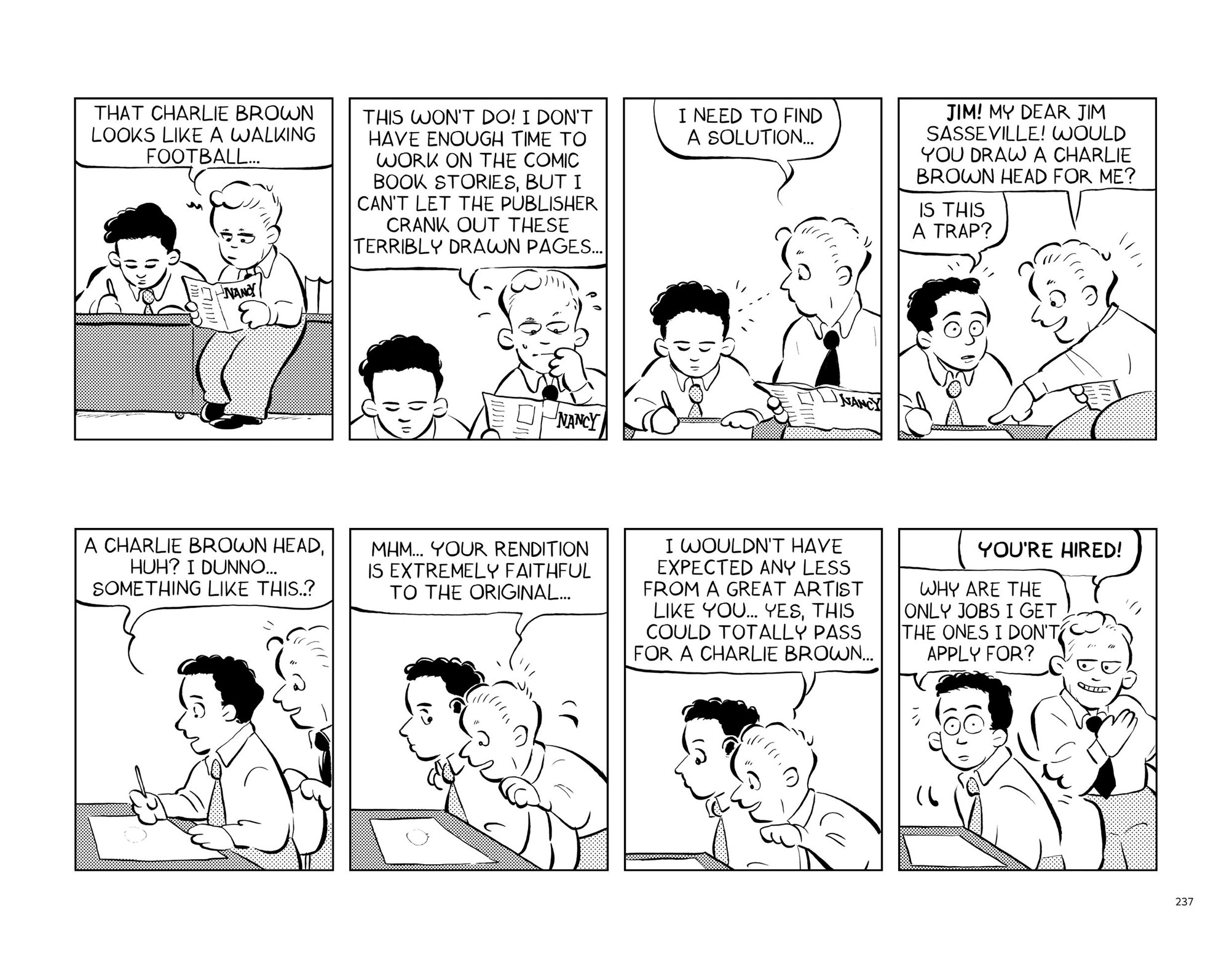 Read online Funny Things: A Comic Strip Biography of Charles M. Schulz comic -  Issue # TPB (Part 3) - 40