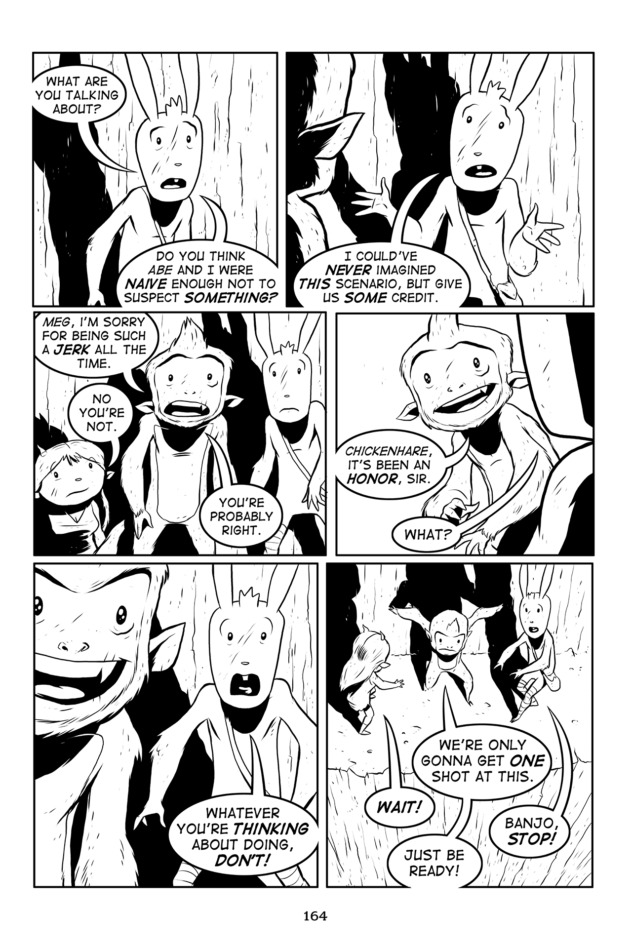 Read online Chickenhare: Fire in the Hole comic -  Issue # TPB (Part 2) - 66