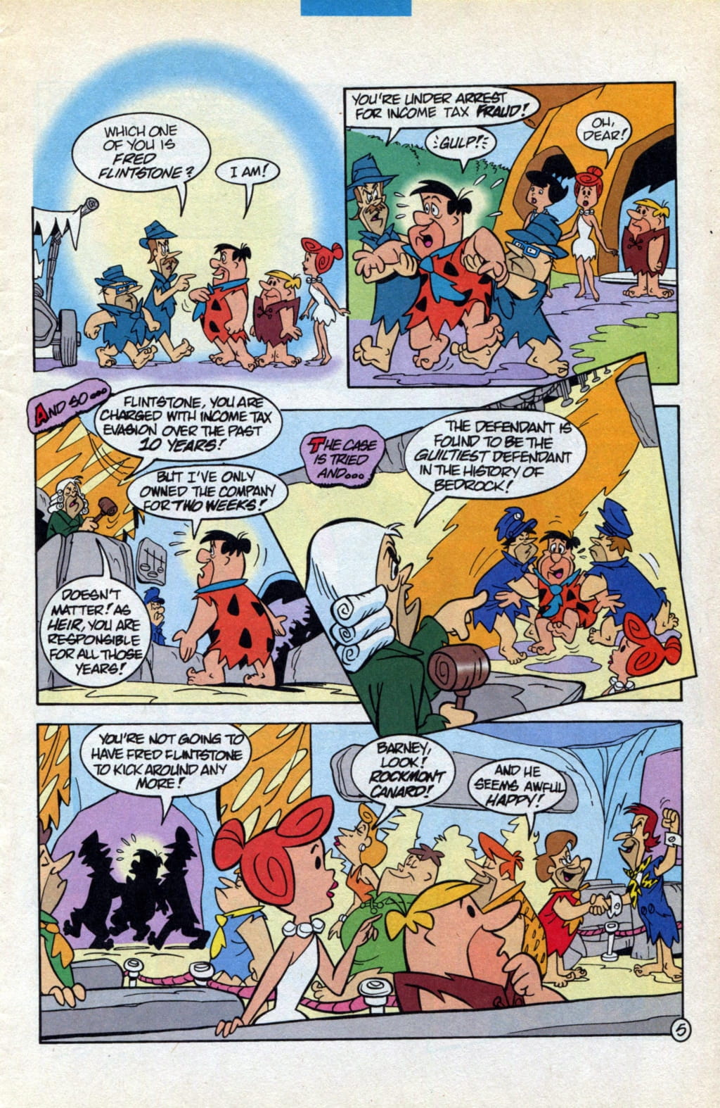 Read online The Flintstones (1995) comic -  Issue #21 - 7