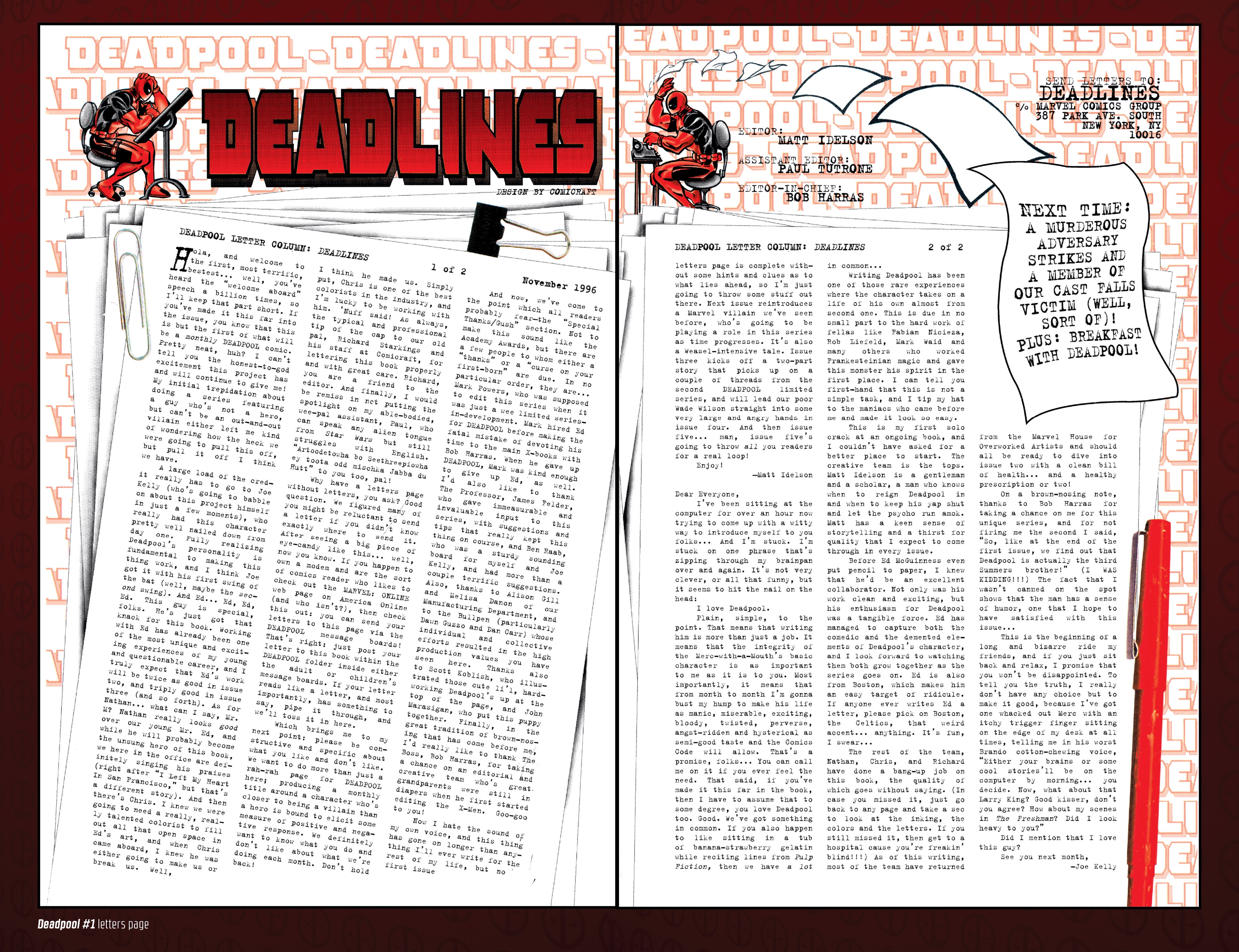 Read online Deadpool by Joe Kelly: The Complete Collection comic -  Issue # TPB 1 (Part 4) - 103