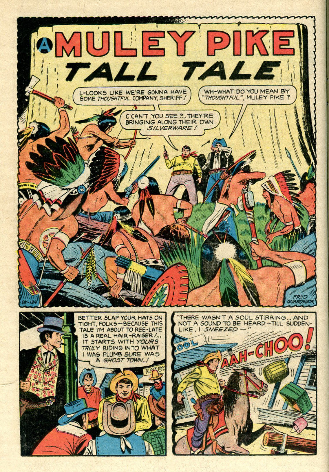 Read online Charles Starrett as The Durango Kid comic -  Issue #41 - 12