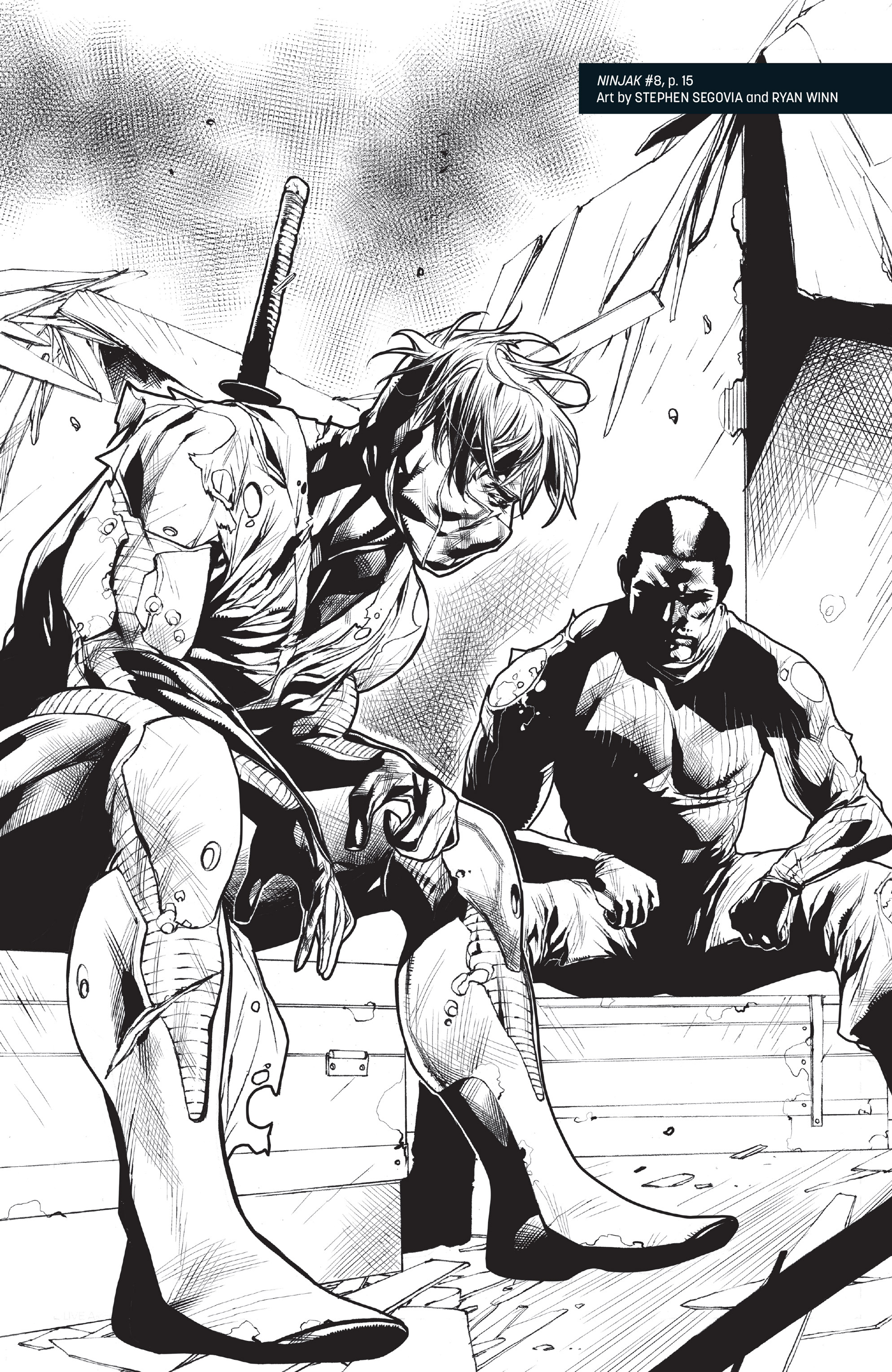 Read online Ninjak (2015) comic -  Issue # _Deluxe Edition 1 (Part 5) - 46