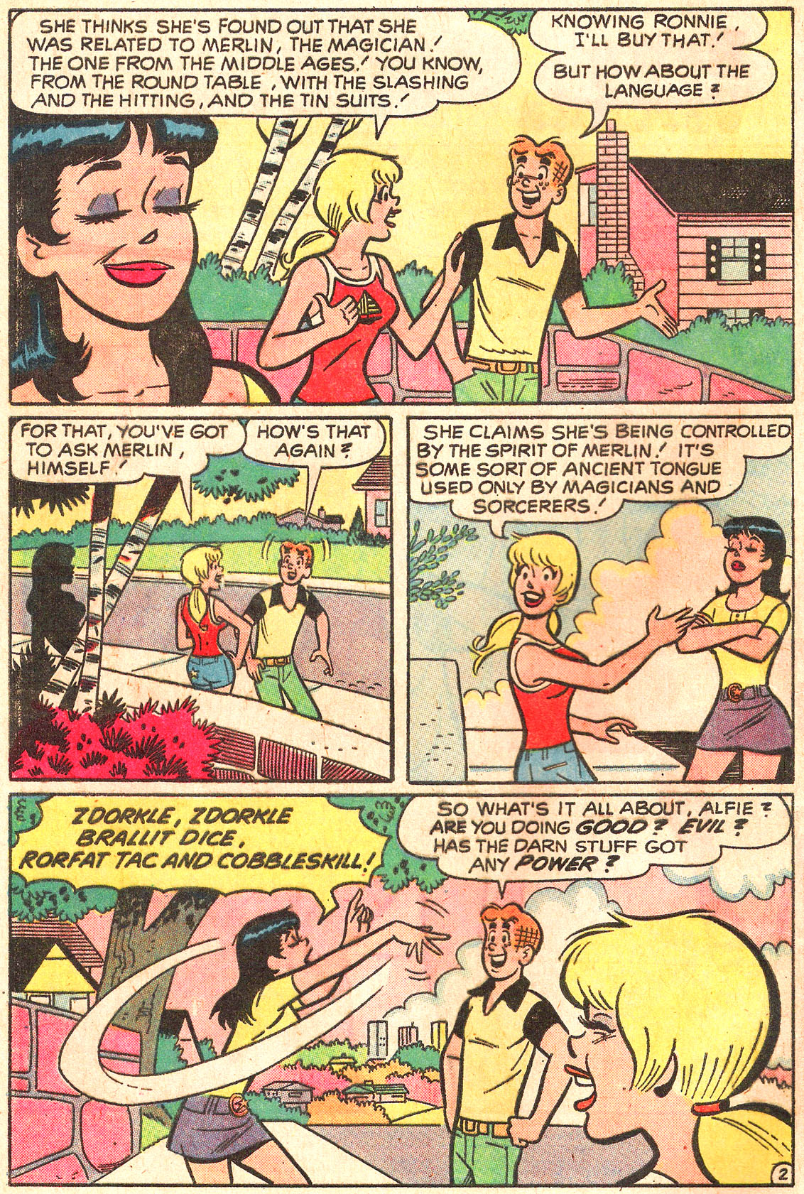 Read online Archie's Girls Betty and Veronica comic -  Issue #201 - 4