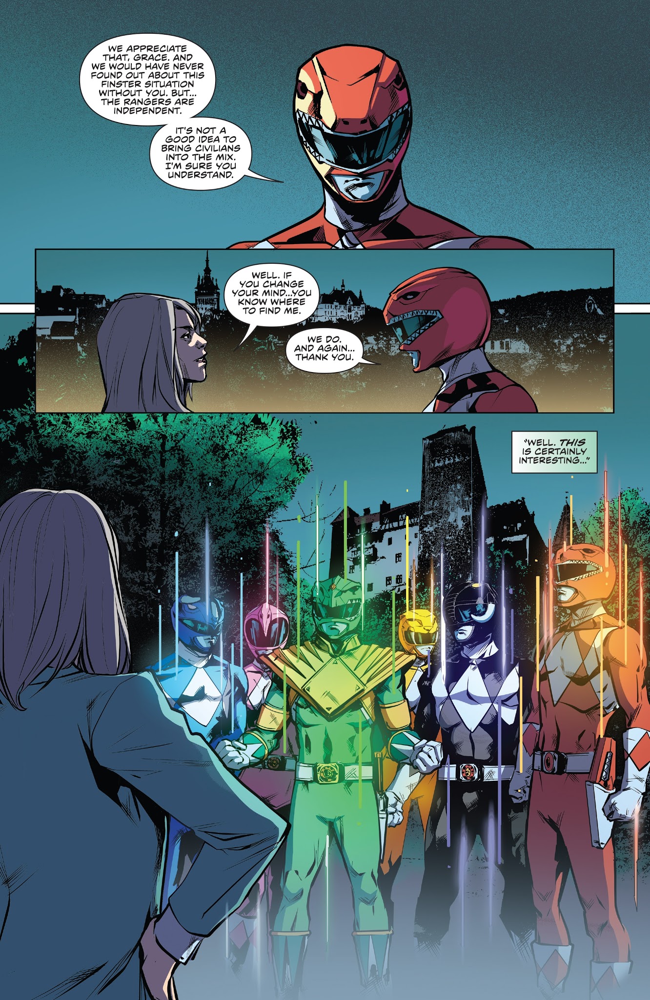 Read online Mighty Morphin Power Rangers comic -  Issue #18 - 18