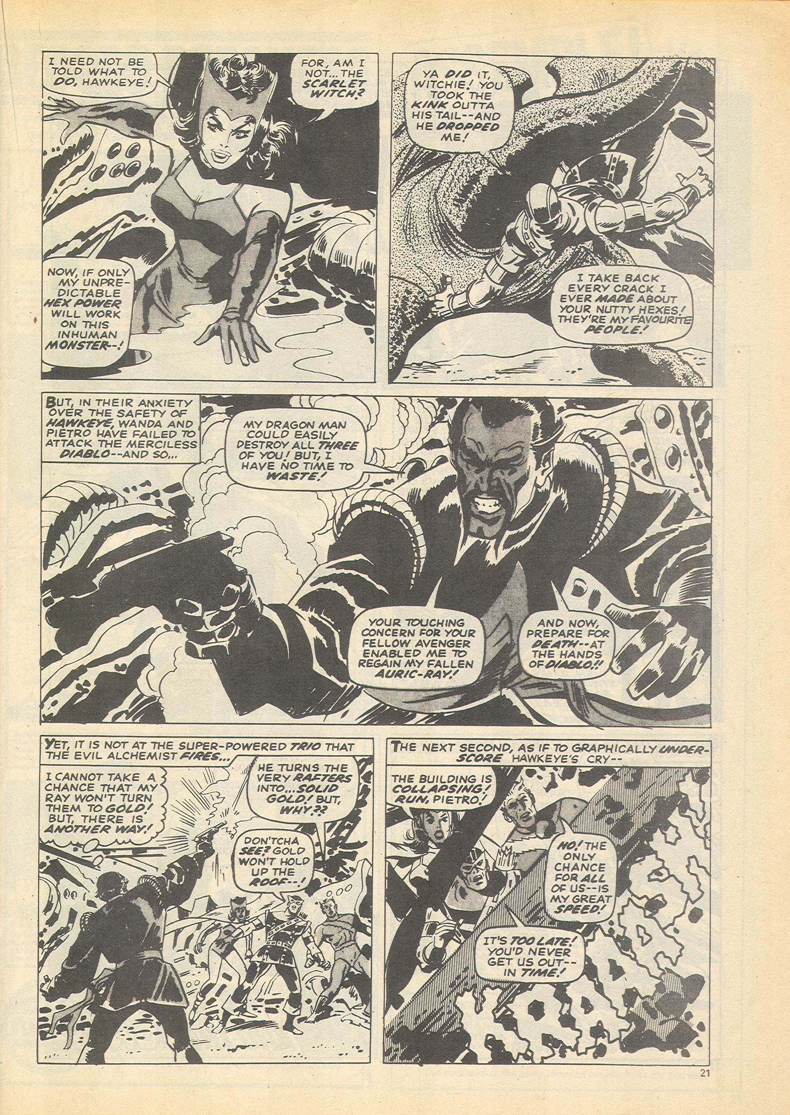 Read online The Avengers (1973) comic -  Issue #49 - 21