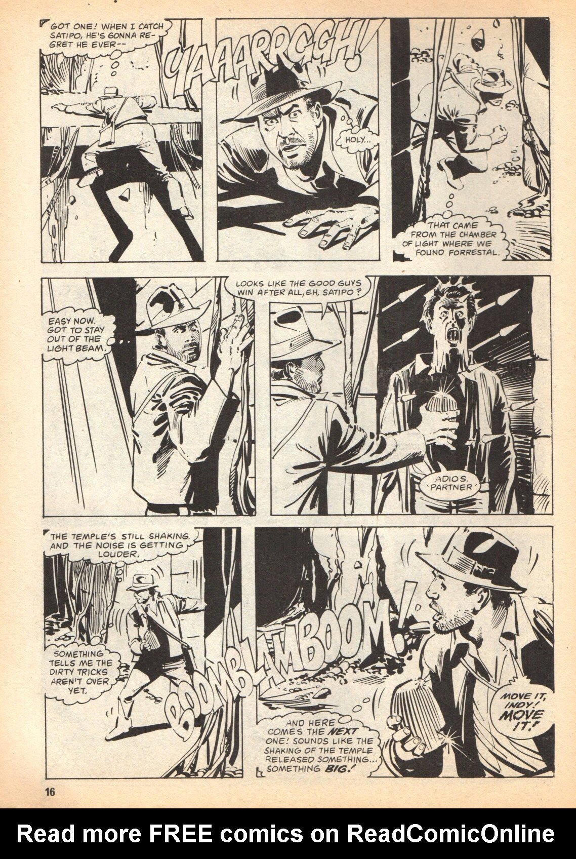 Read online Indiana Jones comic -  Issue #7 - 16