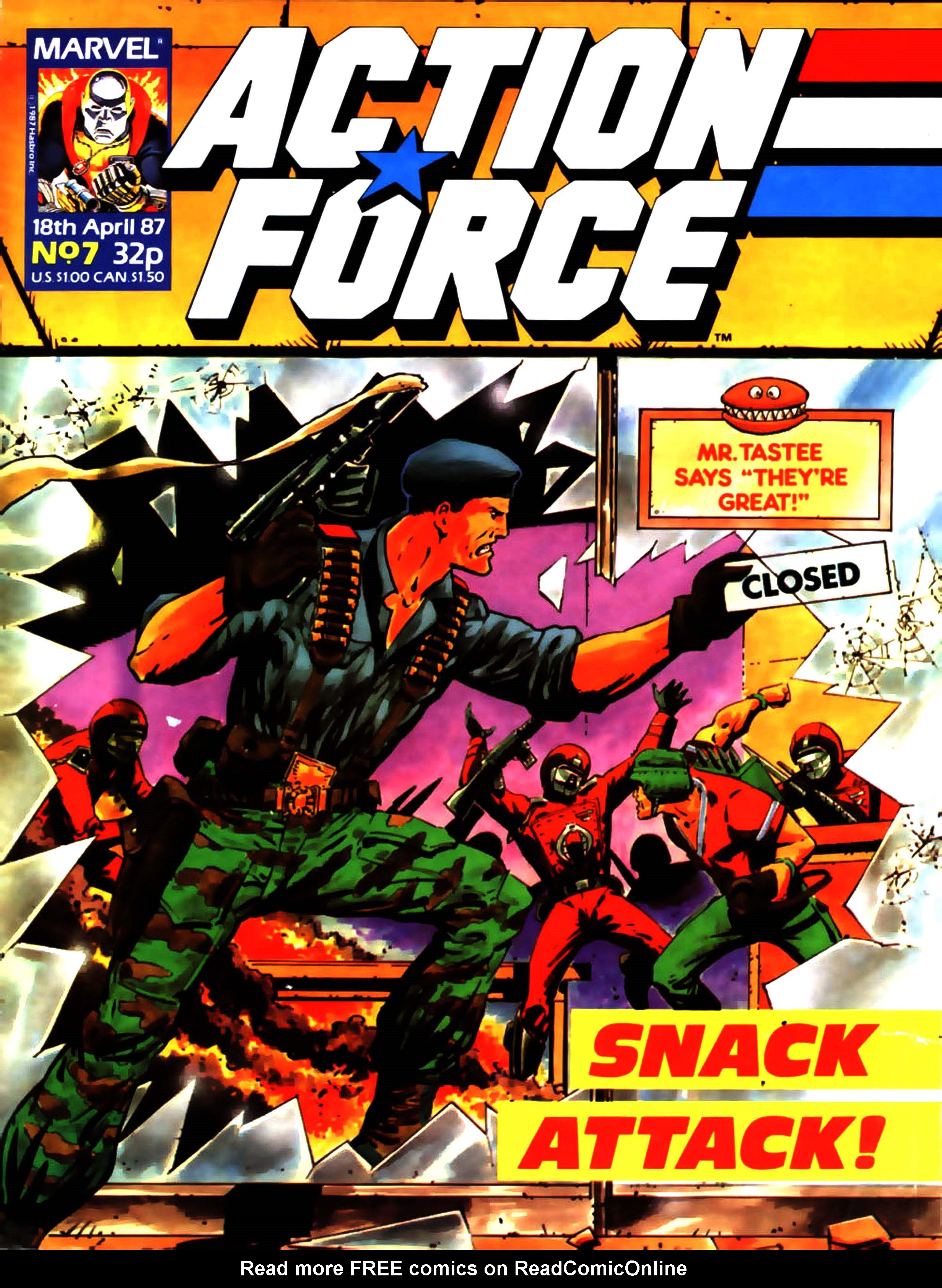 Read online Action Force comic -  Issue #7 - 1